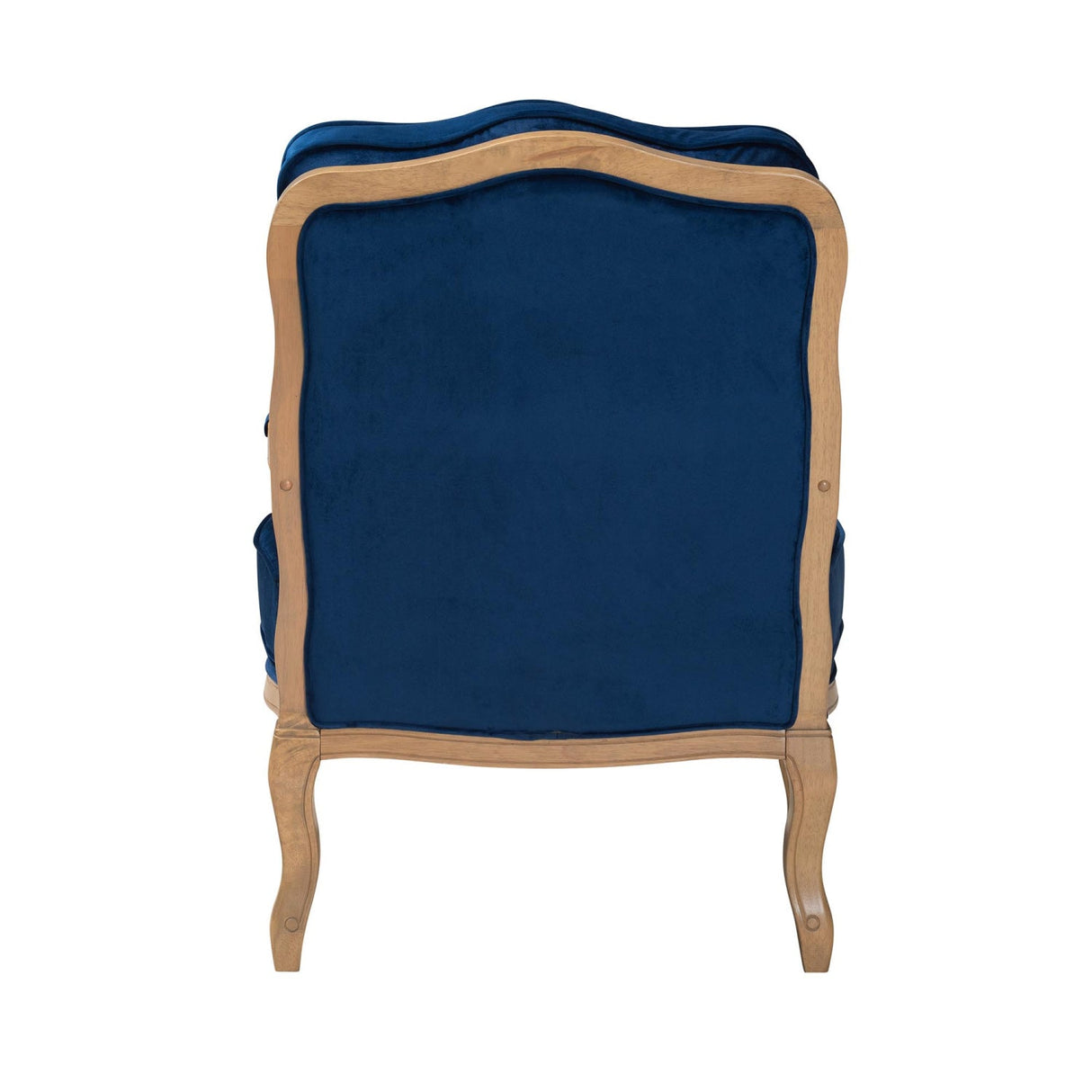 Modern European furniture - Blue Fabric Accent Chair - www.oroa.com