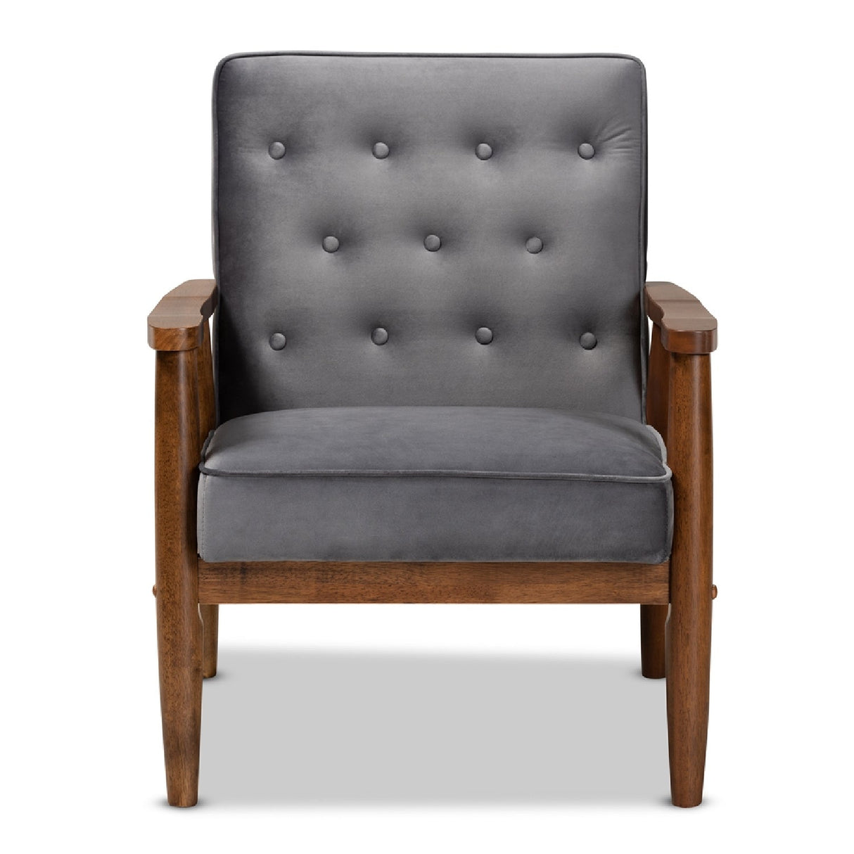 Button Tufted Lounge Chair | Bali Loom Sorrento | Oroa.com
