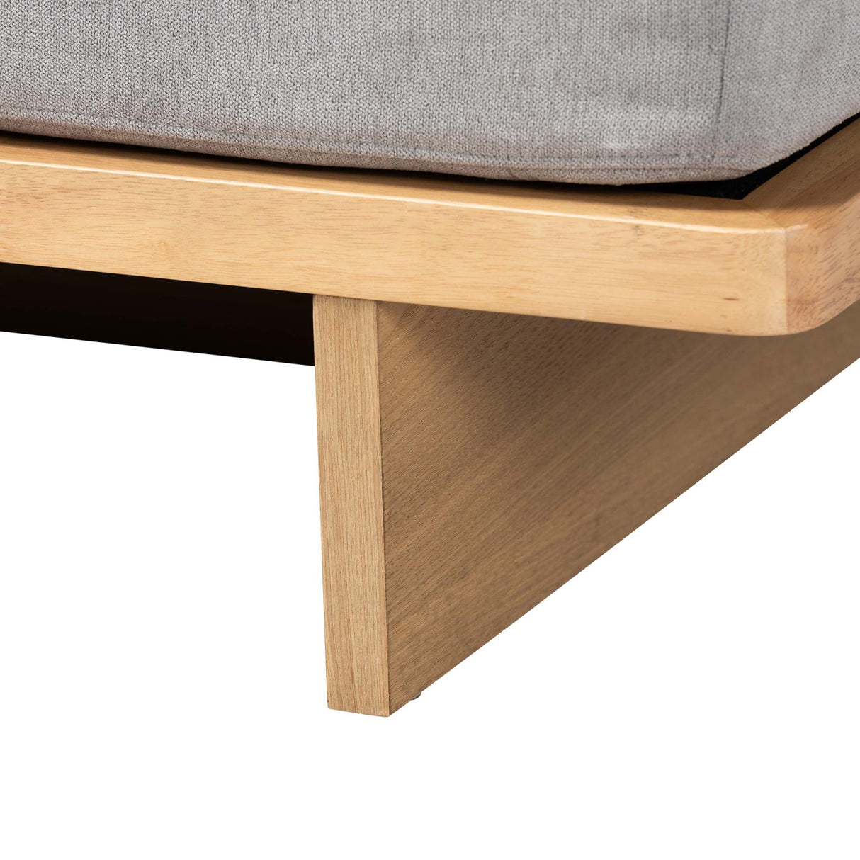 Gray Left-Arm Chaise Lounge | Bali Loom Bertille