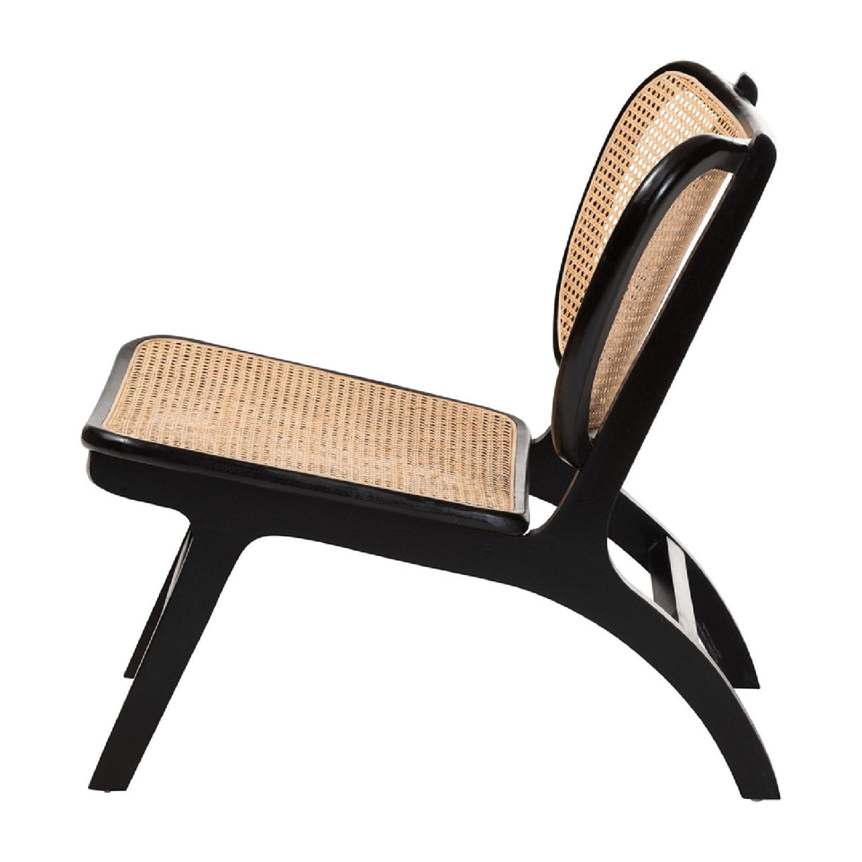 Modern European furniture - Black Mahogany Accent Chair - www.oroa.com