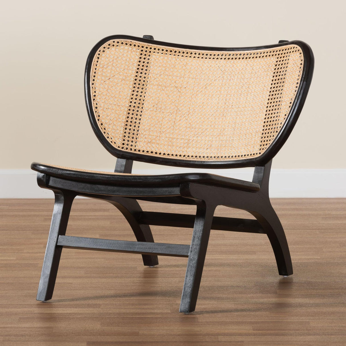 Modern European furniture - Black Mahogany Accent Chair - www.oroa.com