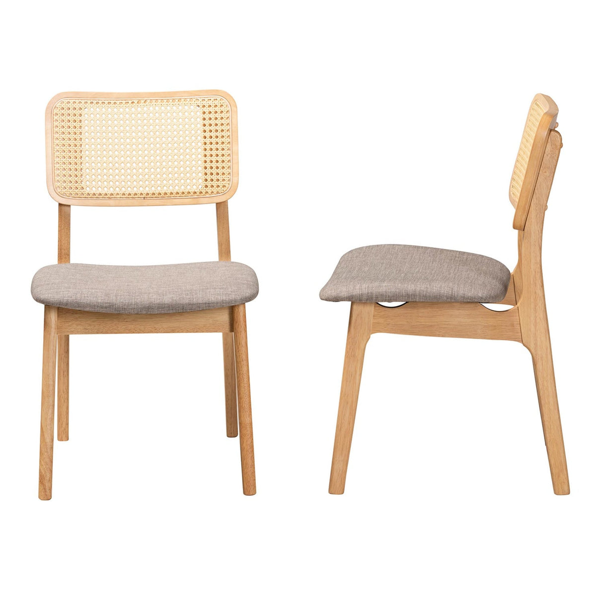 Modern European furniture - Woven Rattan Back Dining Chairs 2 - www.oroa.com | Oroa.com