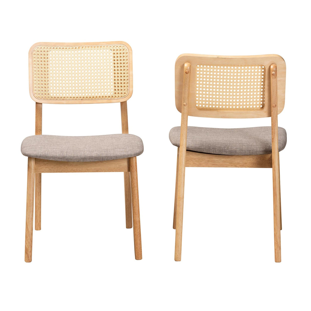 Modern European furniture - Woven Rattan Back Dining Chairs 2 - www.oroa.com | Oroa.com