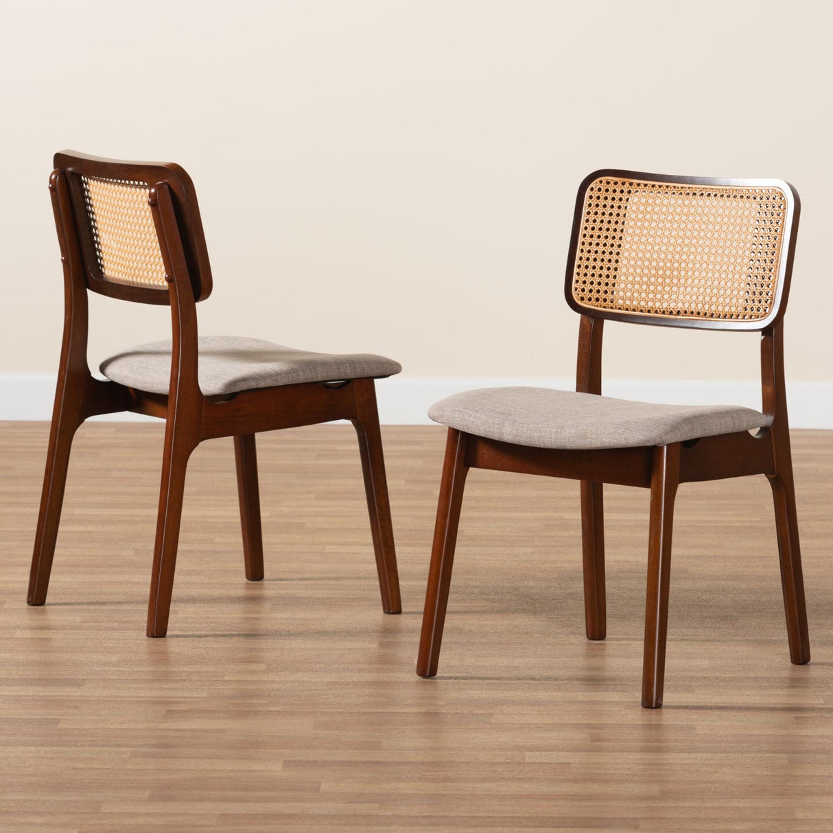 Modern European furniture - Woven Rattan Back Dining Chairs 2 - www.oroa.com | Oroa.com