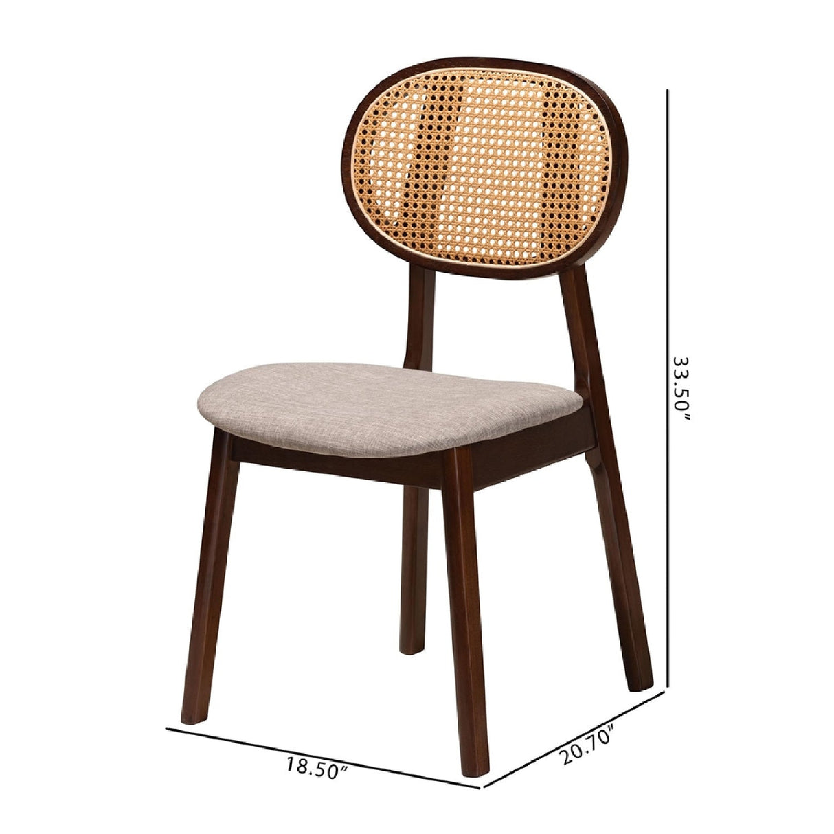 Modern European furniture - Mid Century Padded Wooden Dining Chairs 2 - www.oroa.com