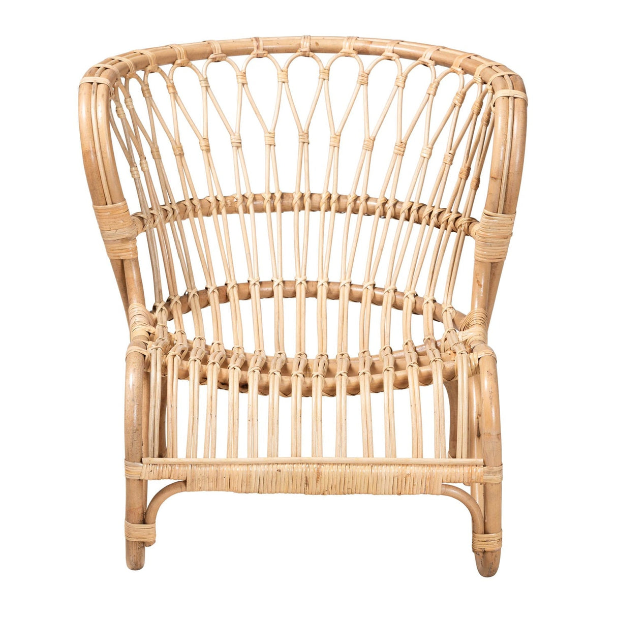 Modern European furniture - Rattan Openwork Accent Chair - www.oroa.com