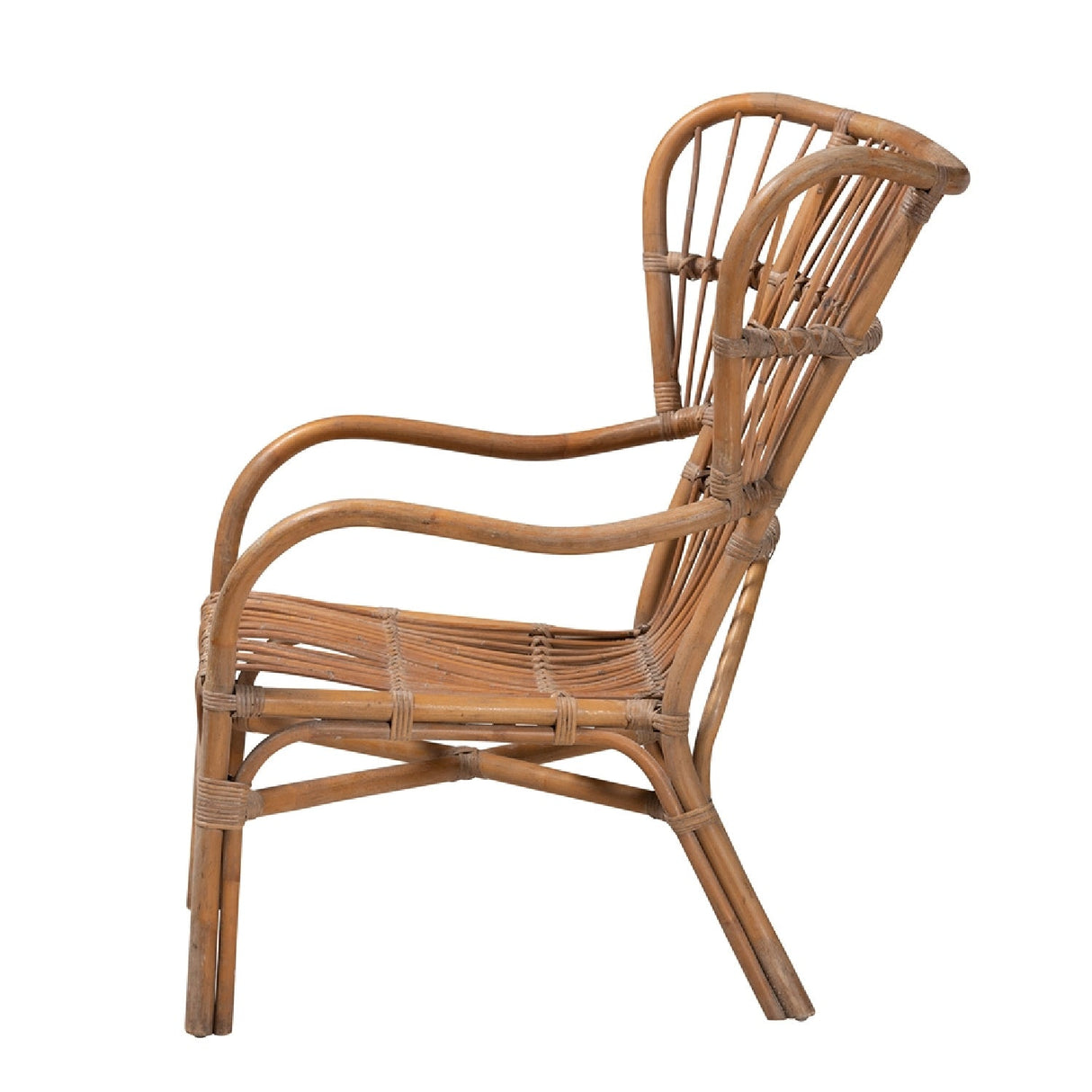 Modern European furniture - Rattan Rods Antique Lounge Chair - www.oroa.com
