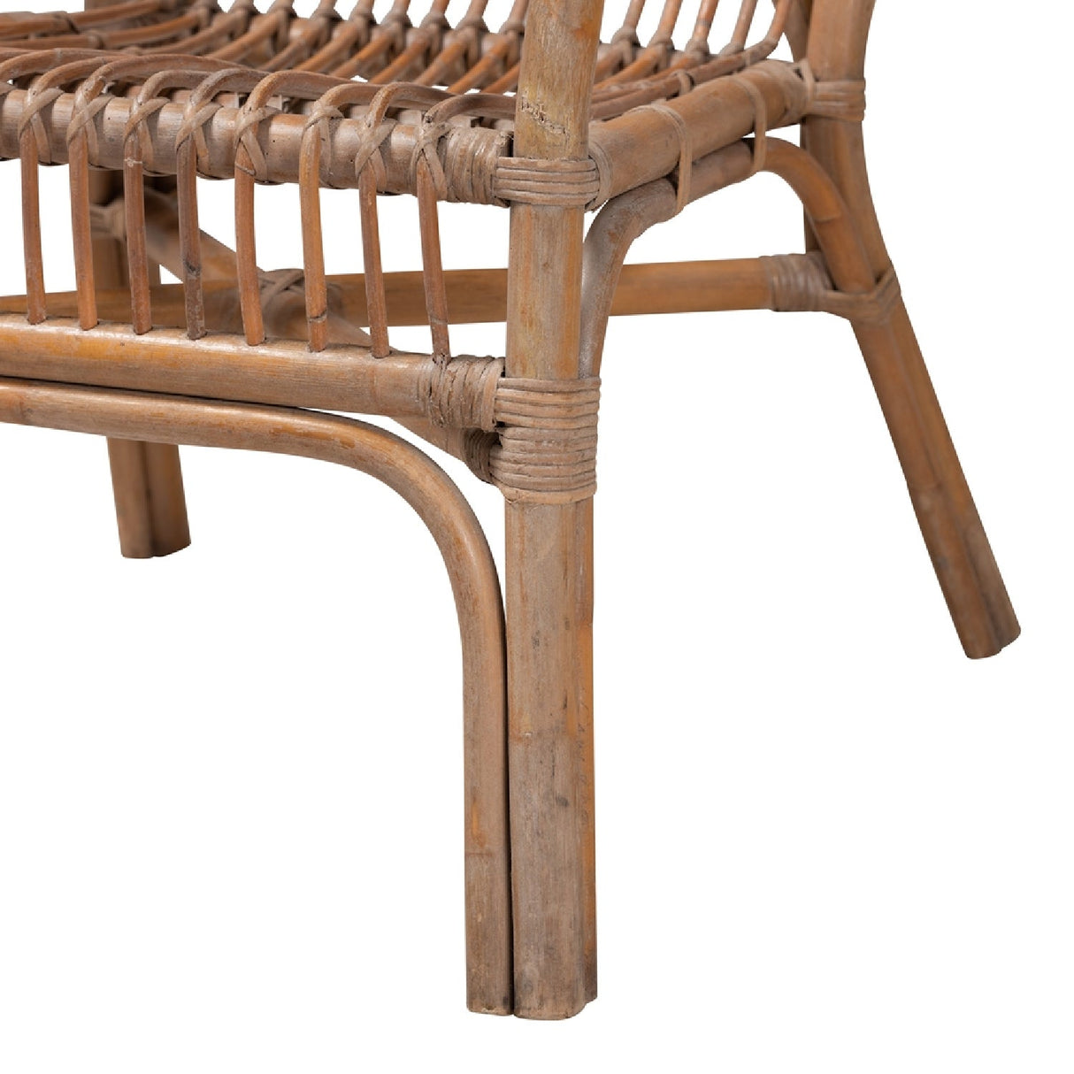 Modern European furniture - Rattan Rods Antique Lounge Chair - www.oroa.com