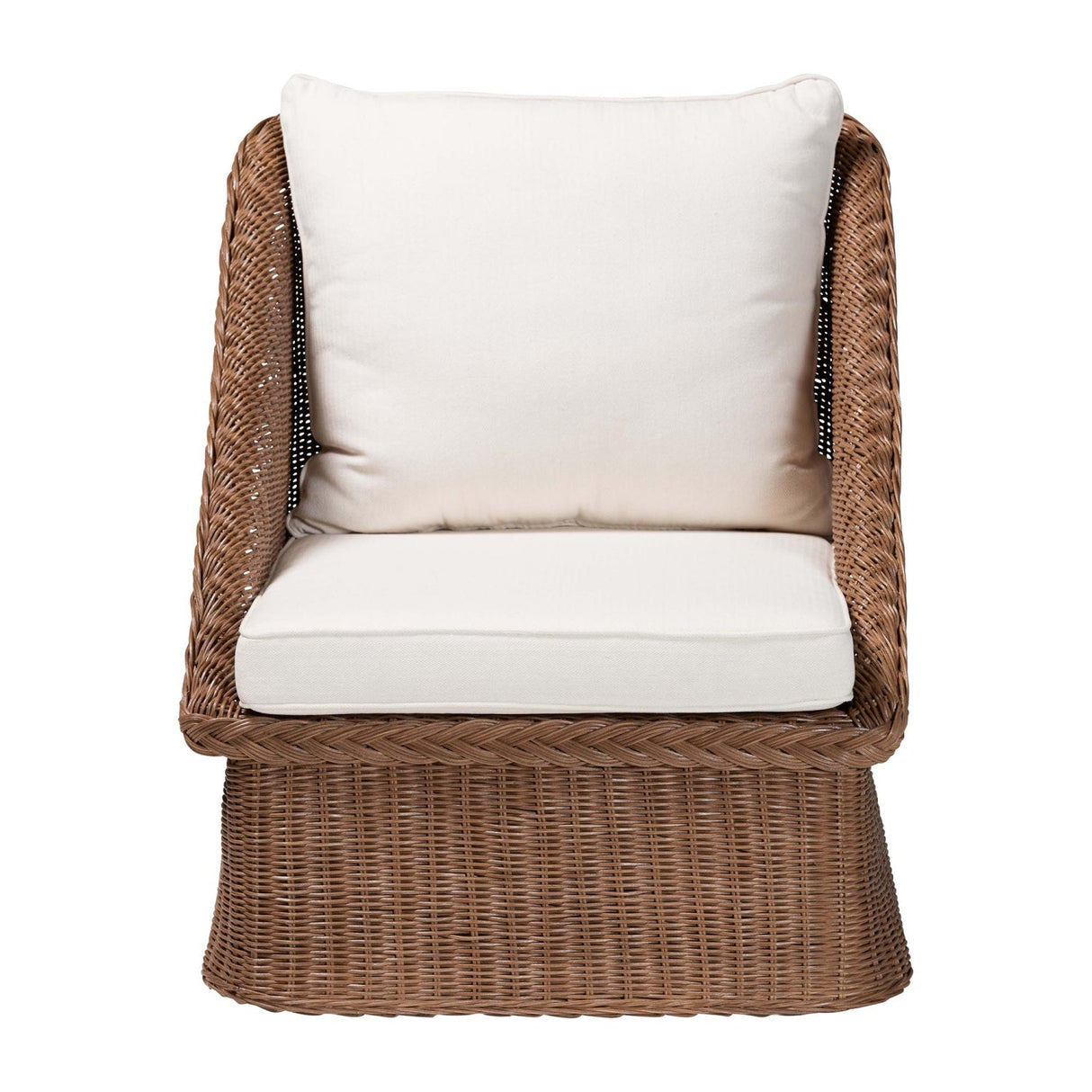 Modern European furniture - Braided Rattan Padded Lounge Chairs 2 - www.oroa.com | Oroa.com