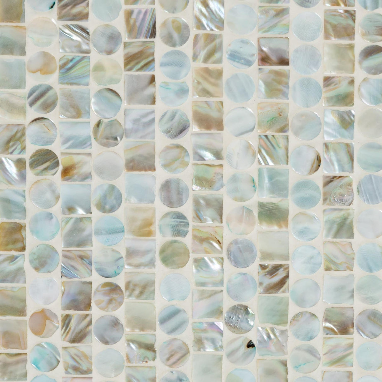 Modern European furniture - Multicolored Mother Of Pearl Cabinet - www.oroa.com | Oroa.com