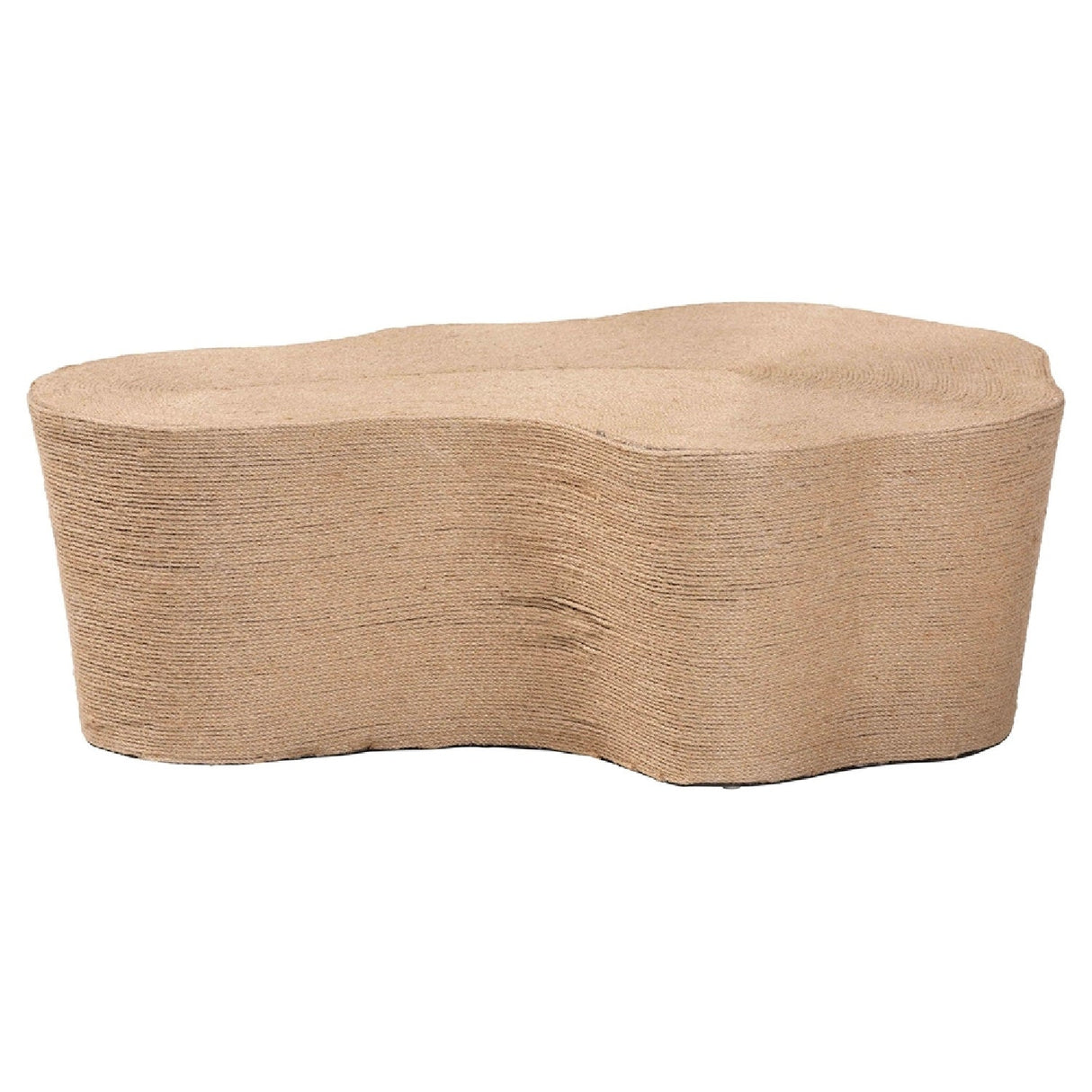 Modern European furniture - Jute Freeform Coffee Table - www.oroa.com