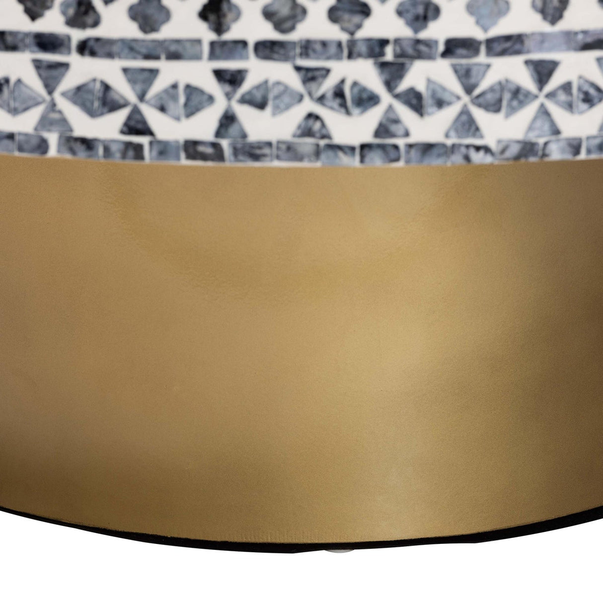 Modern European furniture - Mosaic Capiz Shell Coffee Table - www.oroa.com | Oroa.com