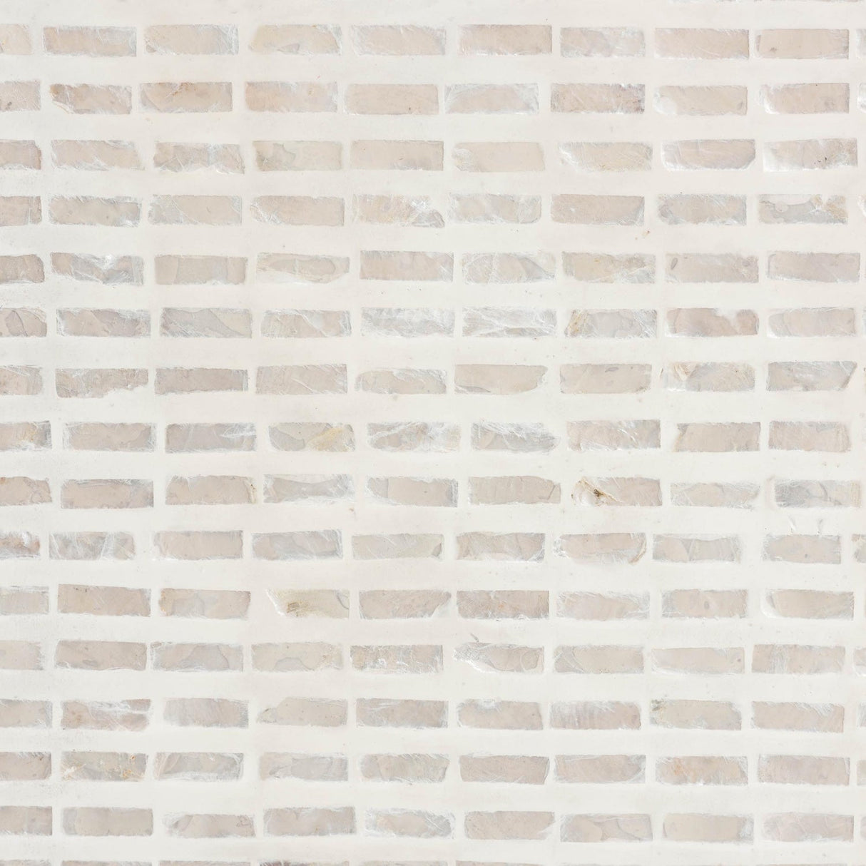 Modern European furniture - White Capiz Shell Console Table - www.oroa.com