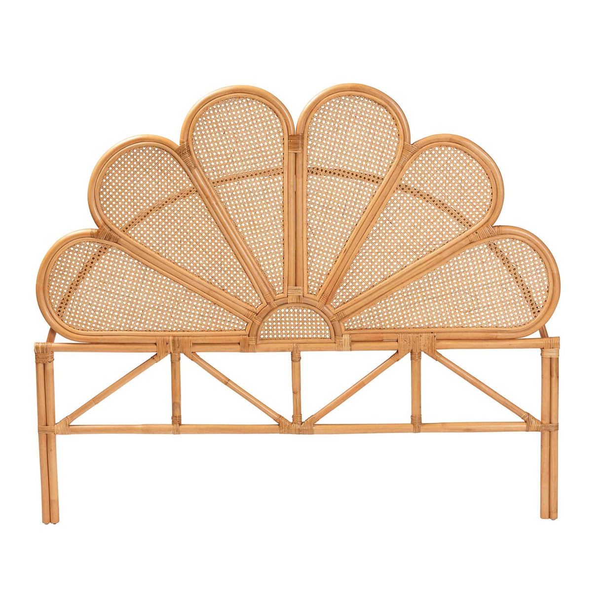 Modern European furniture - Rattan Queen Size Headboard - www.oroa.com