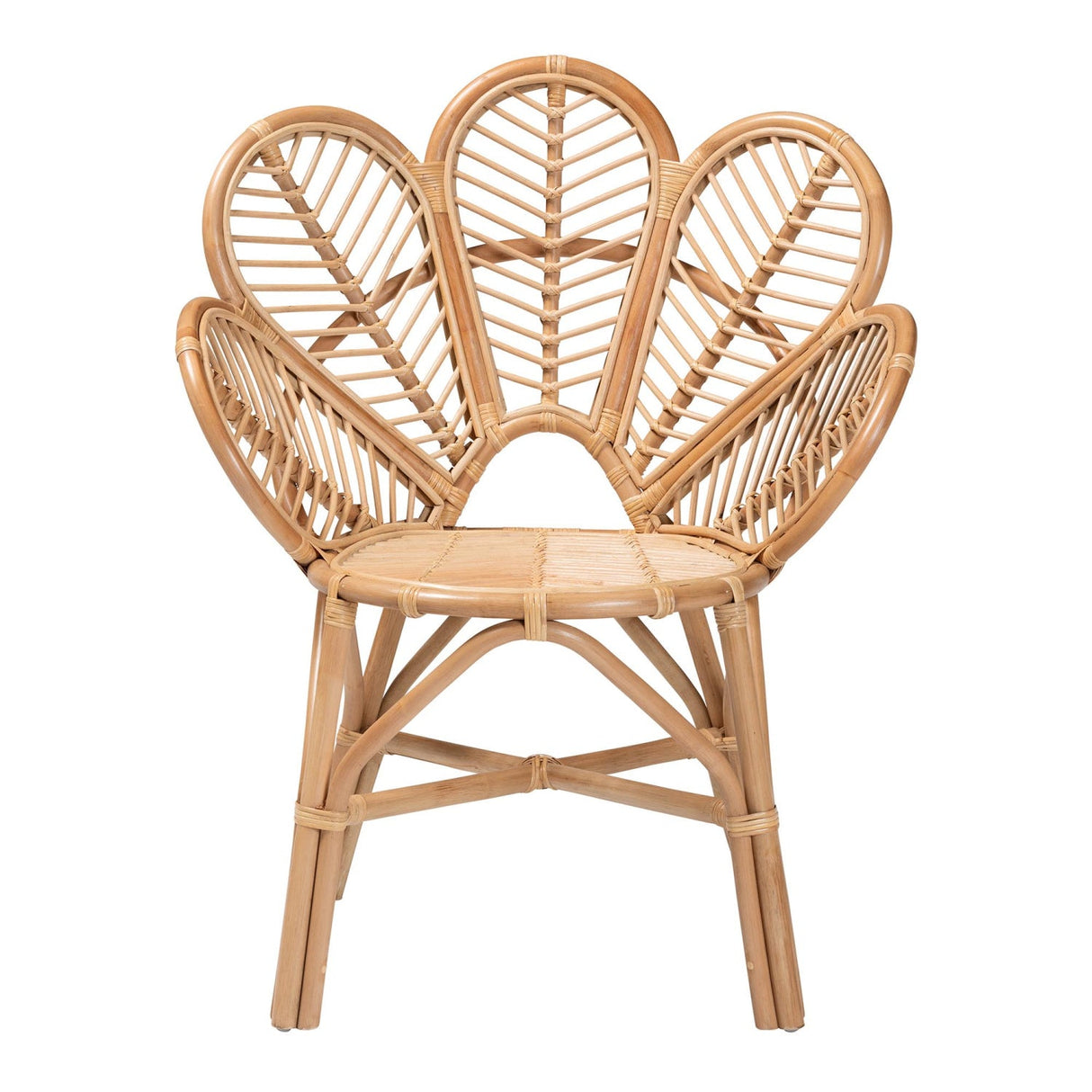 Modern European furniture - Flora Inspired Back Accent Chair - www.oroa.com