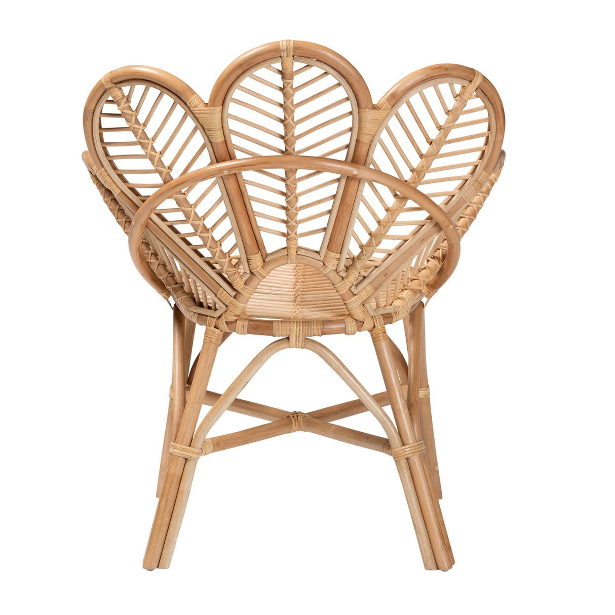 Modern European furniture - Flora Inspired Back Accent Chair - www.oroa.com