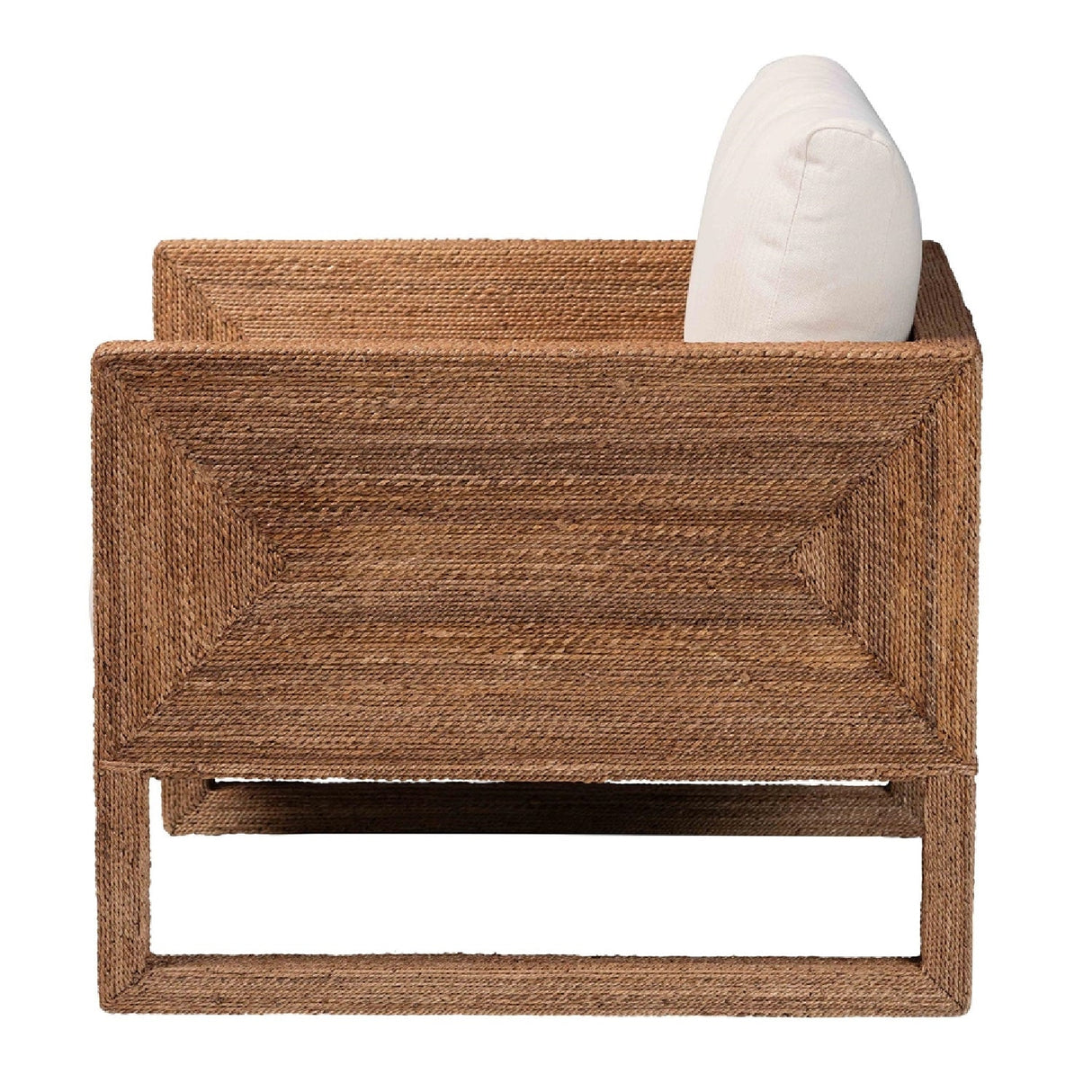 Bleached Seagrass Accent Chair | Bali Loom Helina | Oroa.com