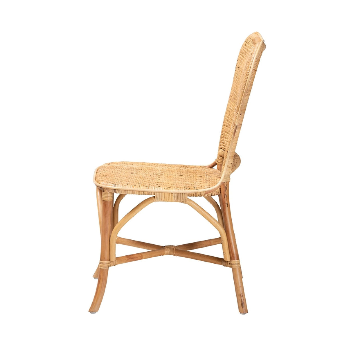 Contract furniture - Natural Rattan Dining Chair - www.oroatrade.com | Oroa.com