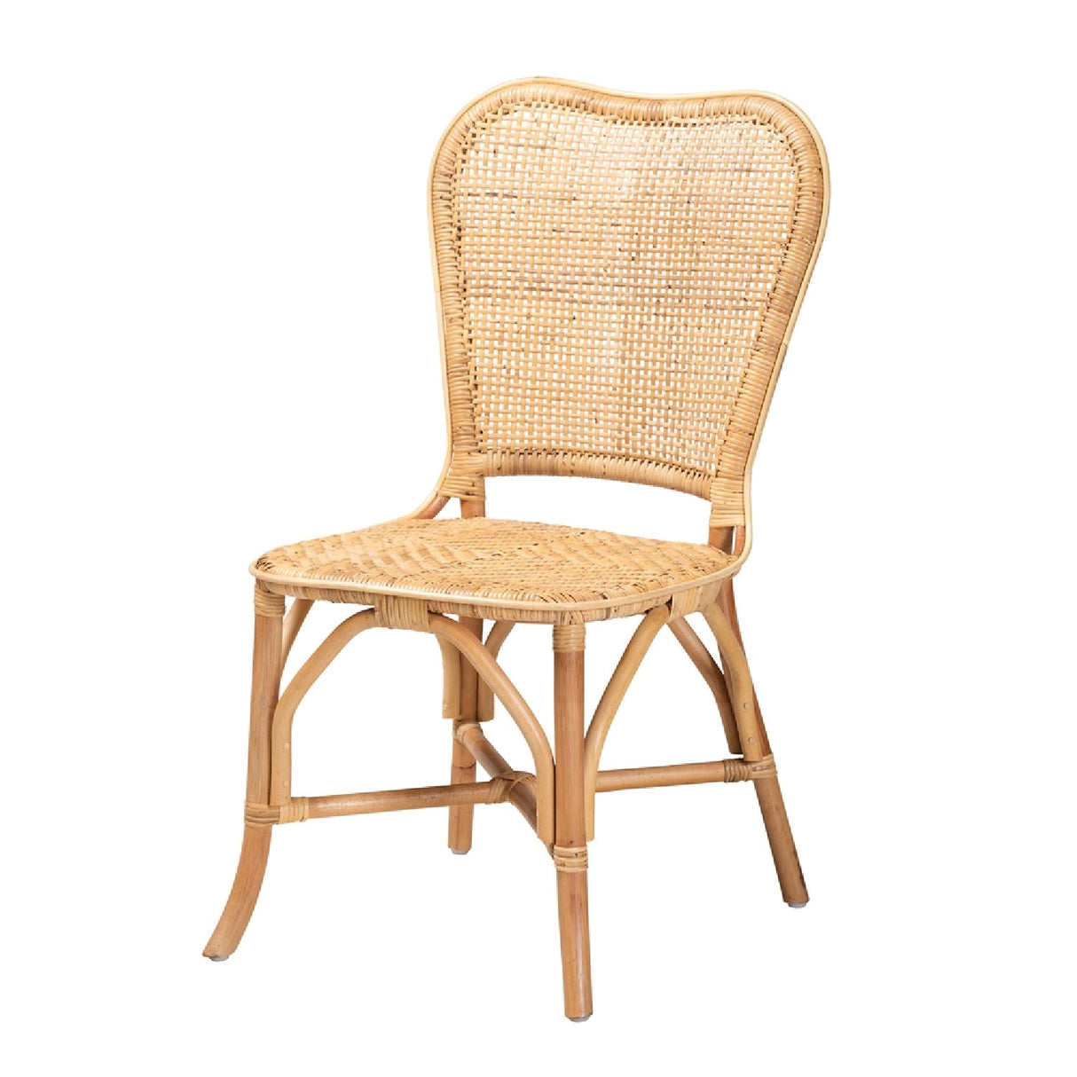 Contract furniture - Natural Rattan Dining Chair - www.oroatrade.com | Oroa.com