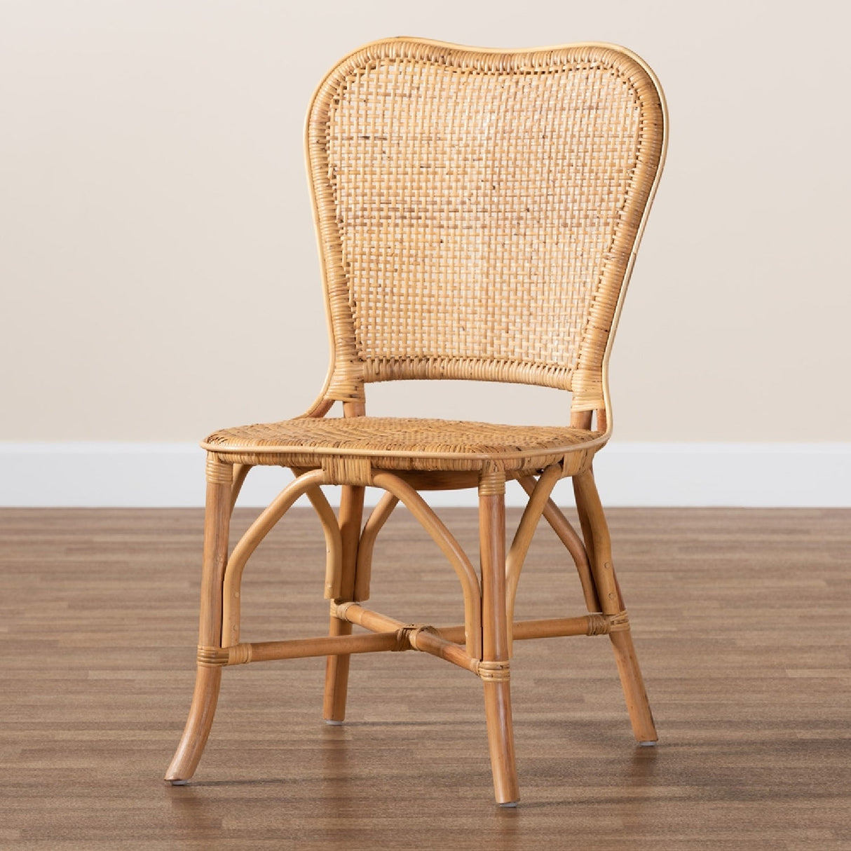 Contract furniture - Natural Rattan Dining Chair - www.oroatrade.com | Oroa.com