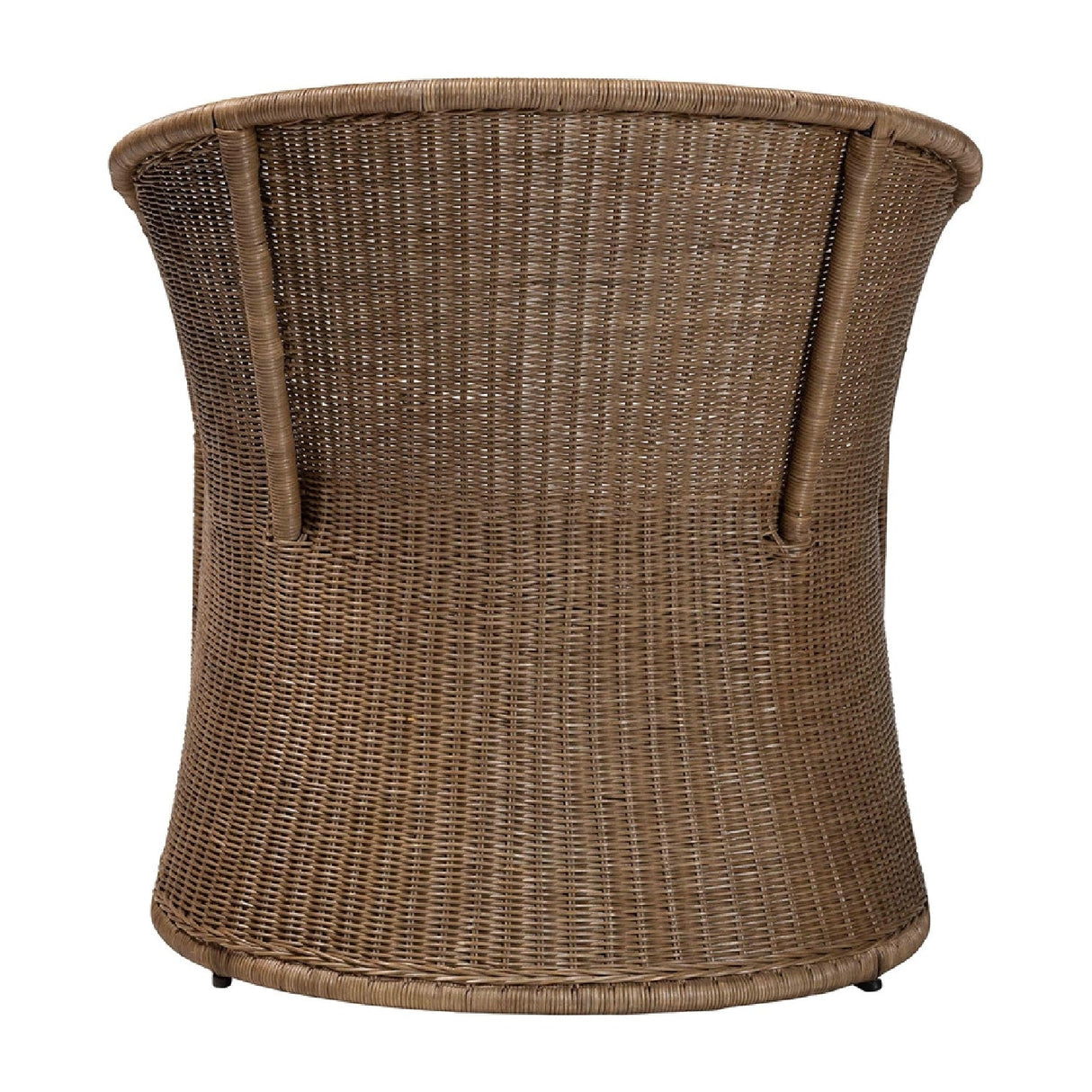 Modern European furniture - Graywashed Rattan Accent Chair - www.oroa.com