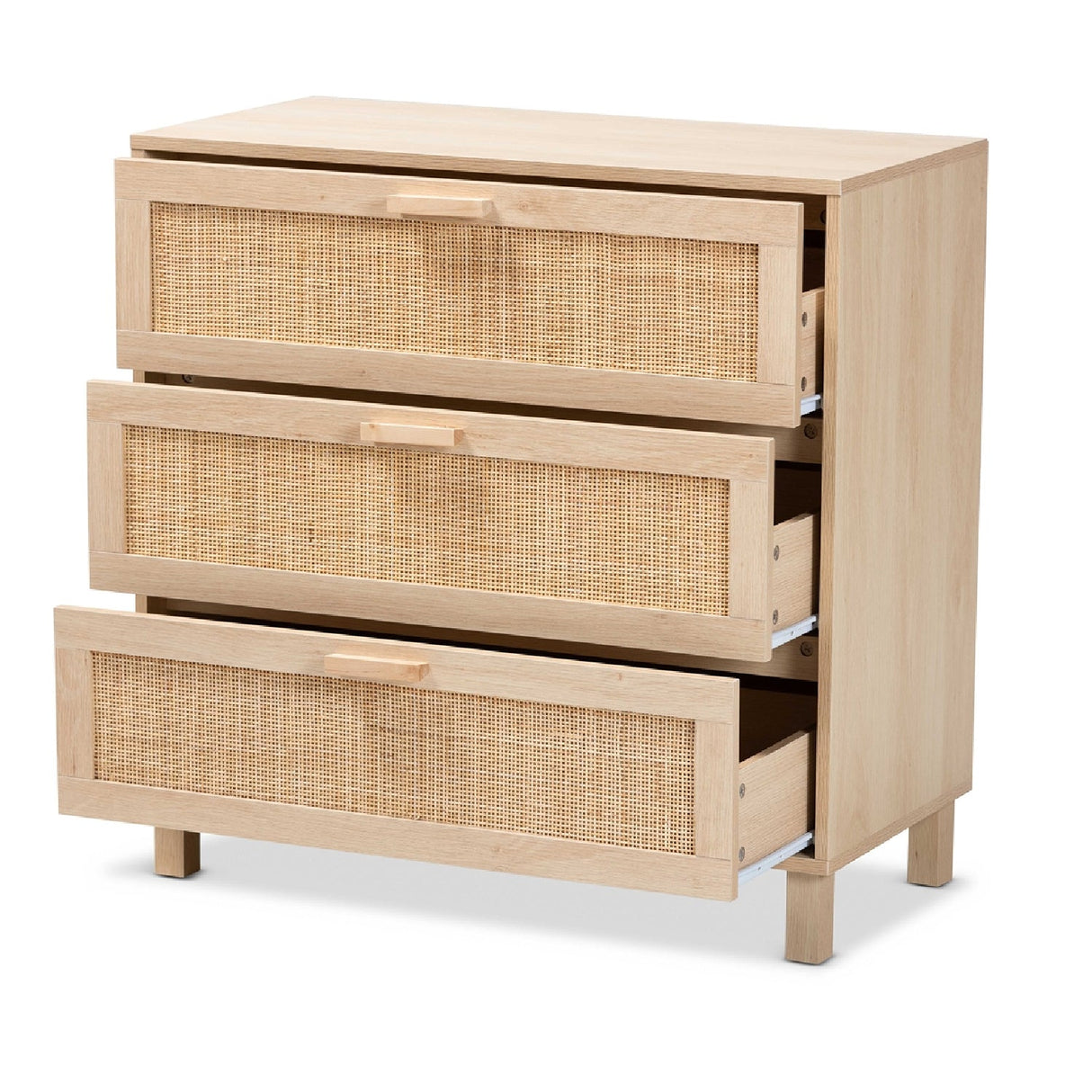 3 Drawer Rattan Storage Cabinet | Bali Loom Sebille | Oroa.com