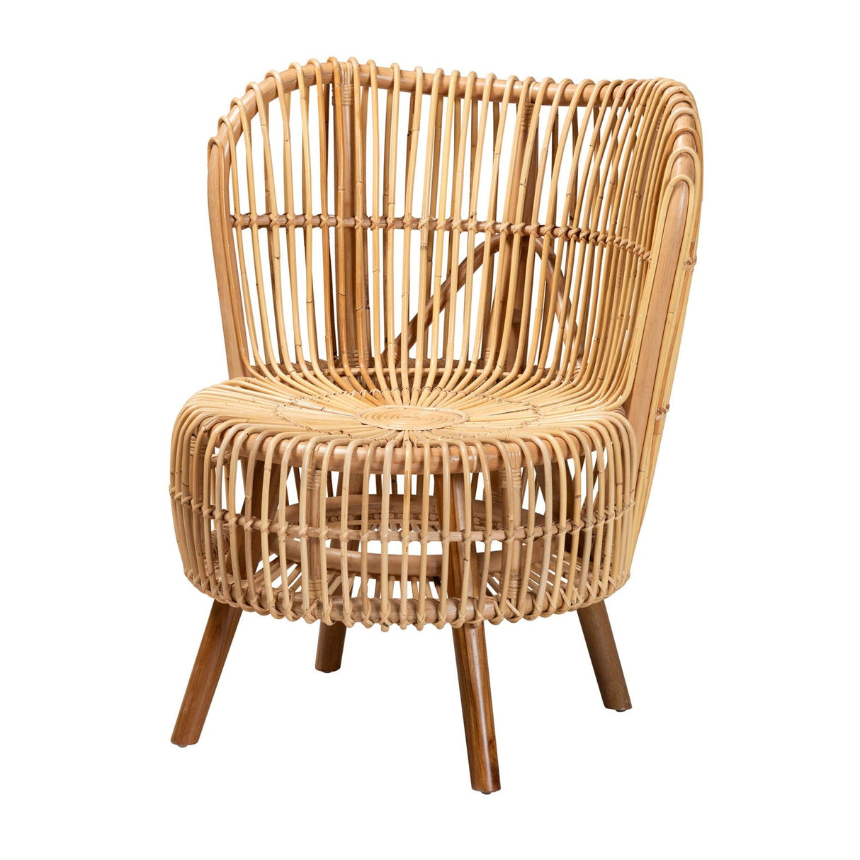 Rattan Rods Lounge Chair | Bali Loom Nagoya | Oroa.com