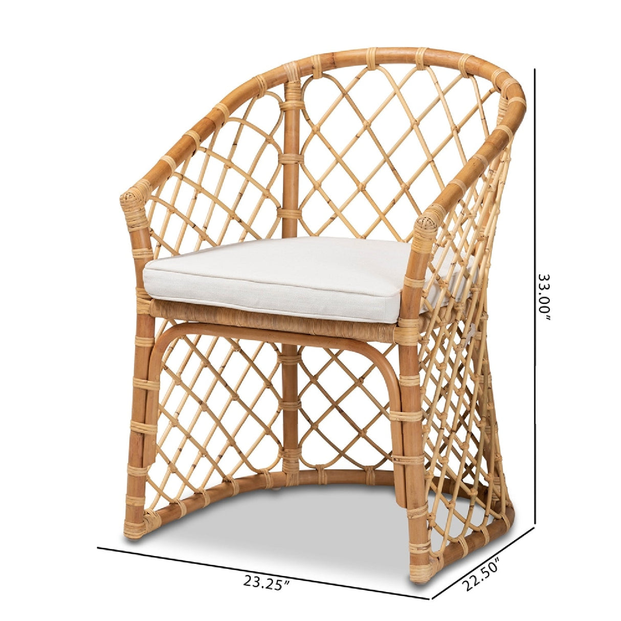 Contract furniture -Bohemian Rattan Dining Chair - www.oroatrade.com | Oroa.com