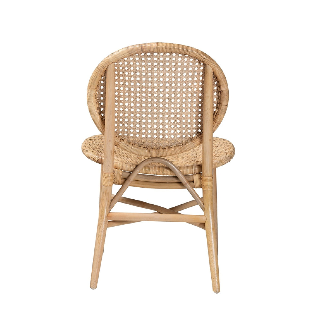 Modern European furniture - Round Back Rattan Dining Chair - www.oroa.com