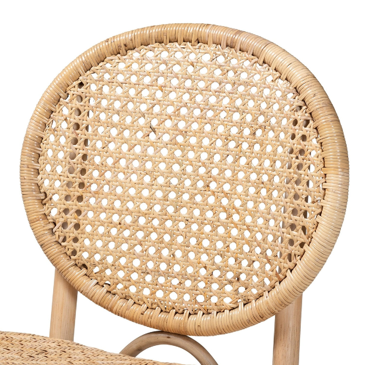 Modern European furniture - Round Back Rattan Dining Chair - www.oroa.com
