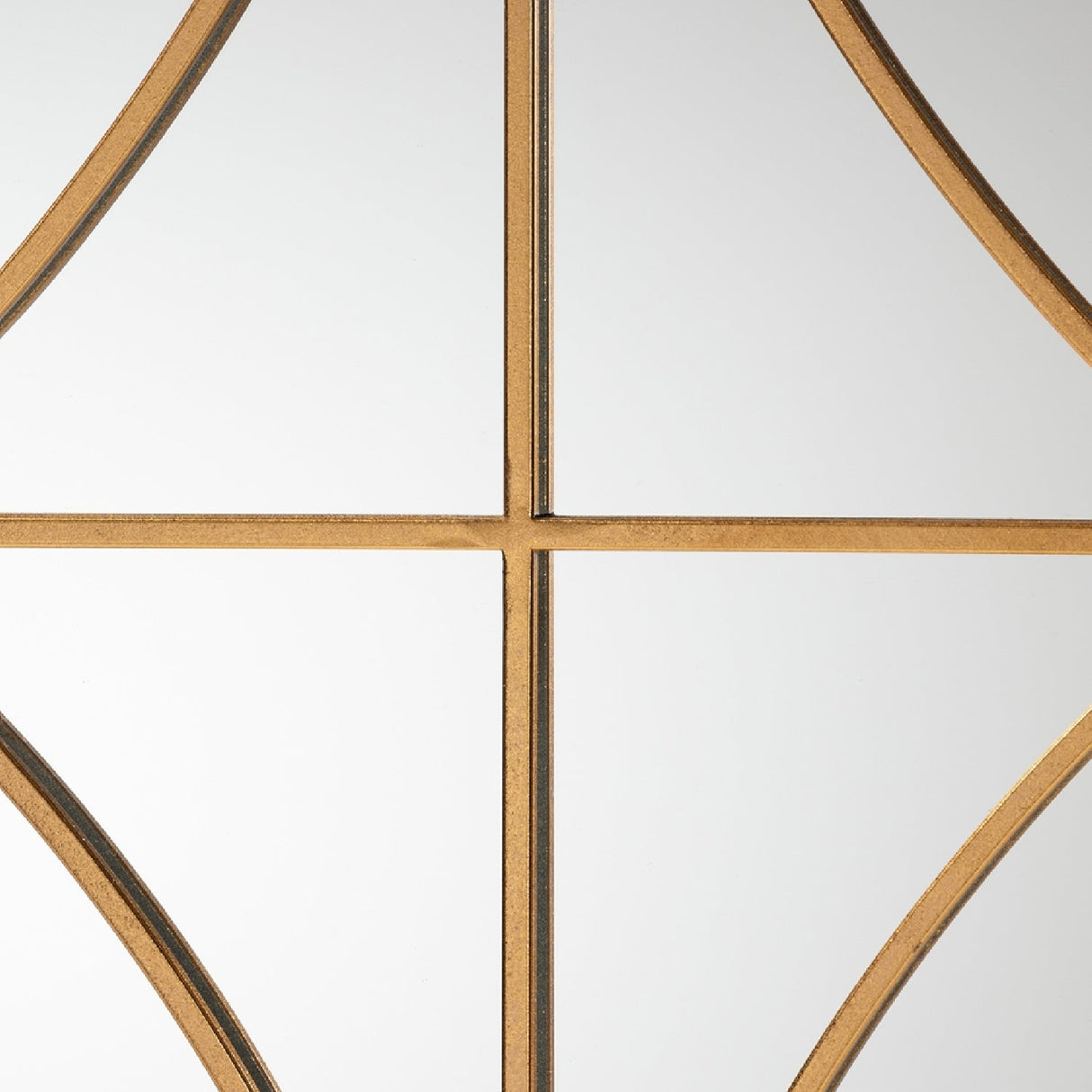 Modern European furniture - Gold Arched Accent Wall Mirror - www.oroa.com