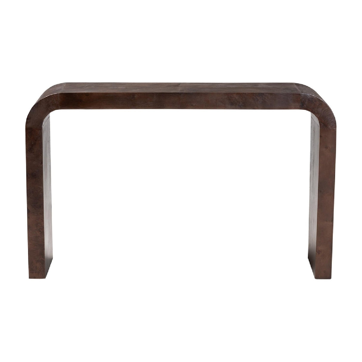 Burl Wood Waterfall Console Table | Bali Loom Revelle | Oroa.com