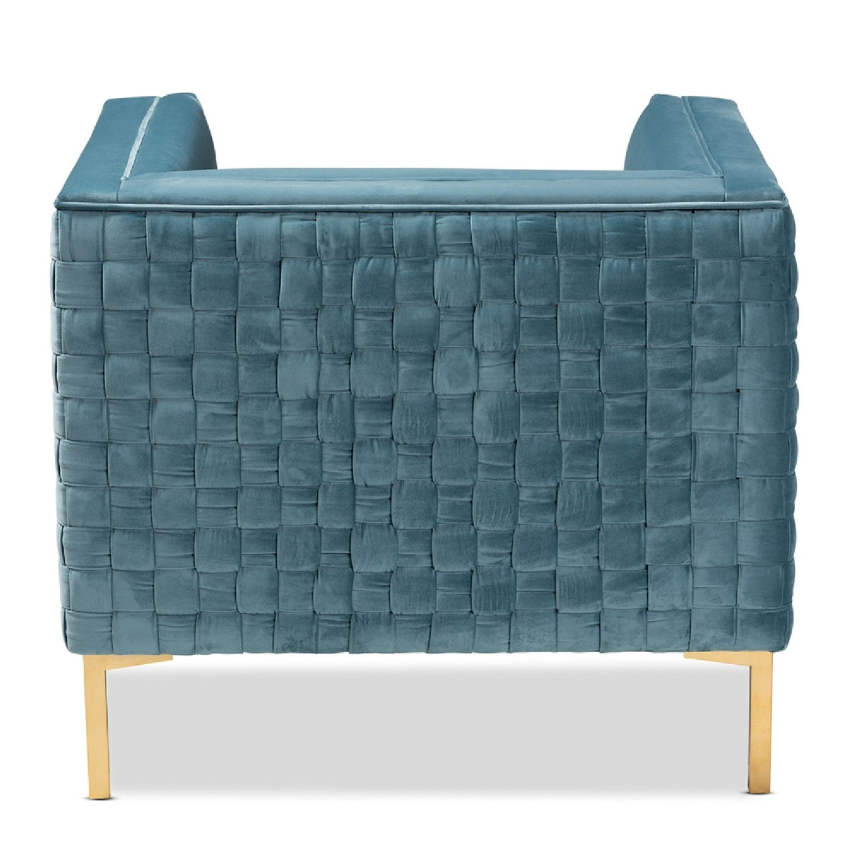 Modern European furniture - Woven Velvet Accent Chair - www.oroa.com