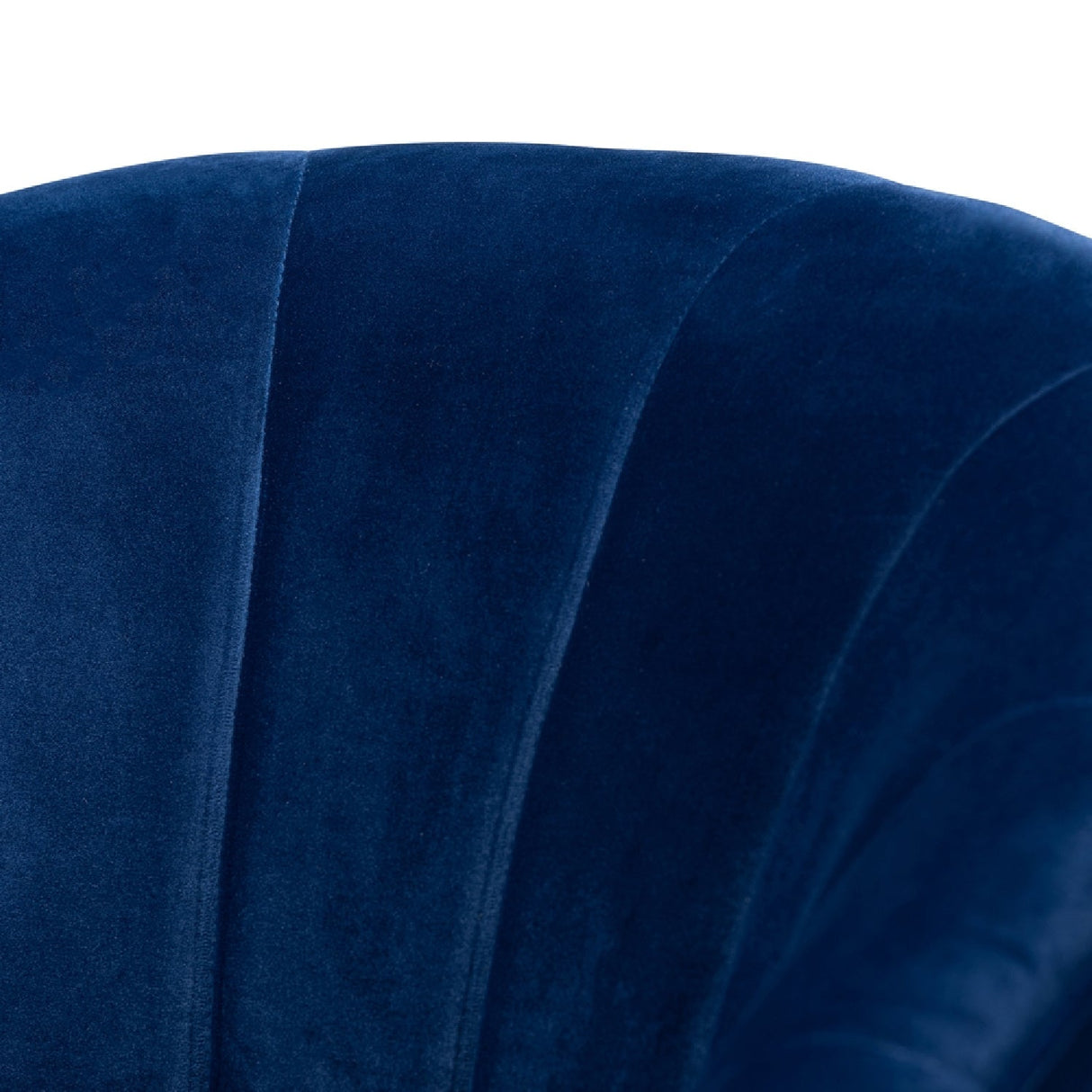Modern European furniture - Blue Vevet Swivel Accent Chair - www.oroa.com