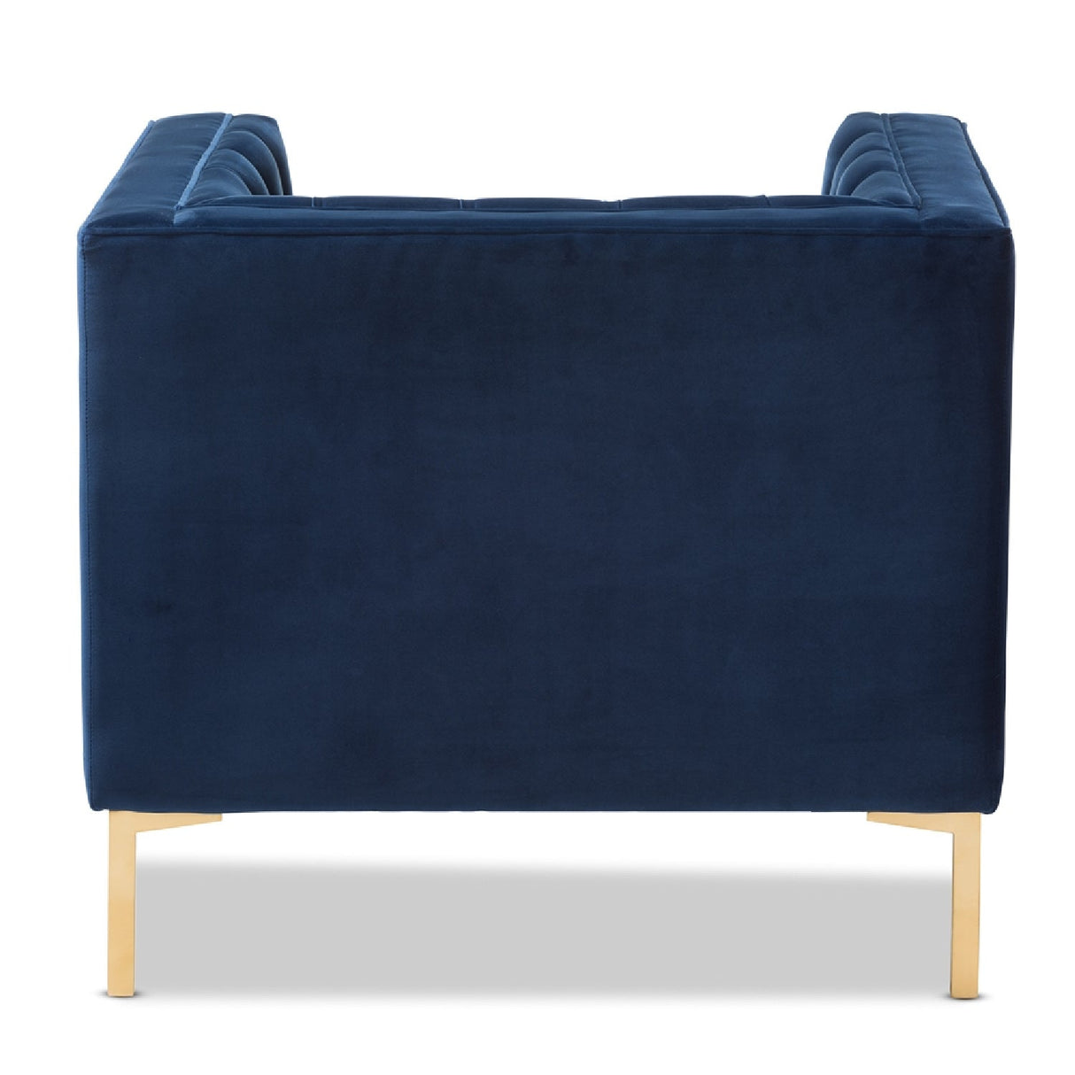 Button Tufted Velvet Lounge Chair | Bali Loom Zanetta | Oroa.com