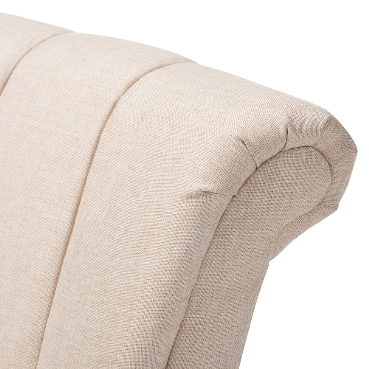 Modern European furniture - Beige Fabric Swivel Chair - www.oroa.com