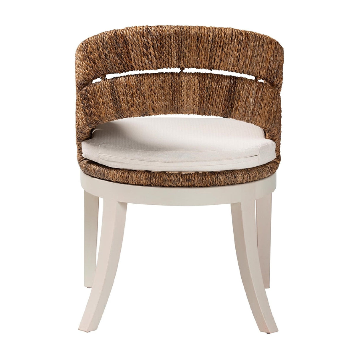 Modern European furniture - Seagrass Padded Dining Chair - www.oroa.com