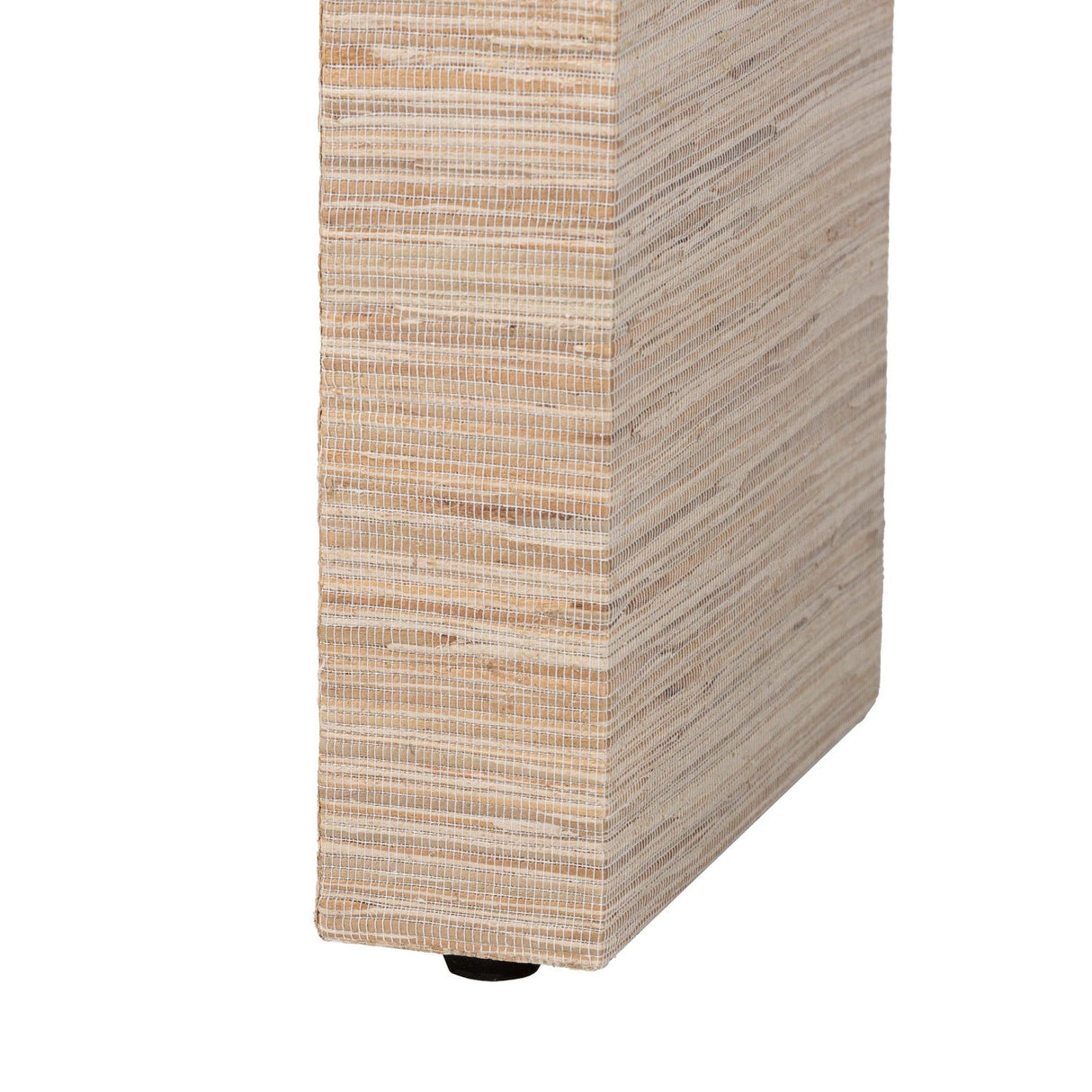 Modern European furniture - Woven Grasscloth Console Table - www.oroa.com | Oroa.com