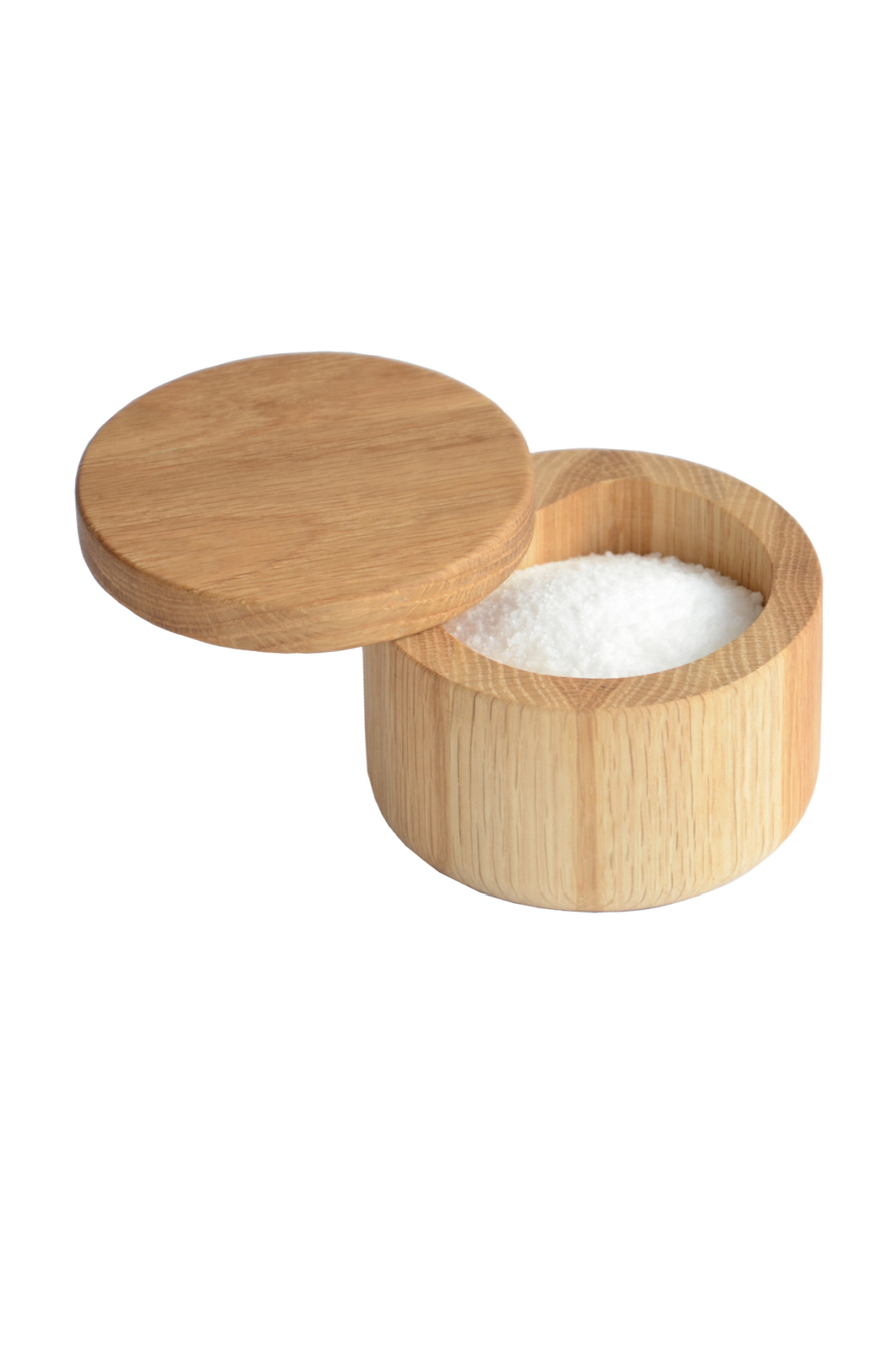 Natural Oak Bowl with Swing Top | Wireworks | Oroa.com