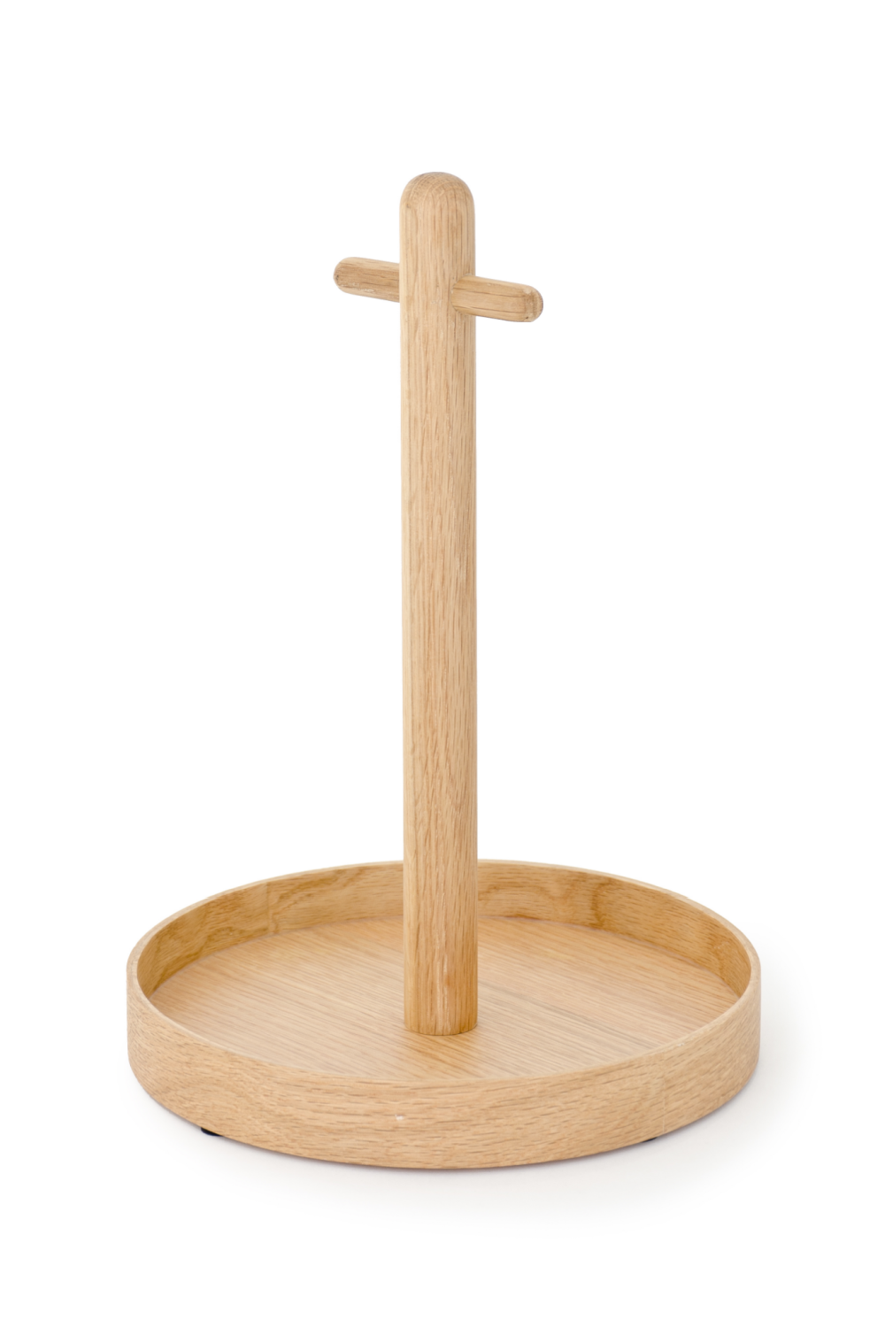 Round Wood Condiment T top Tray | Wireworks | Oroa.com