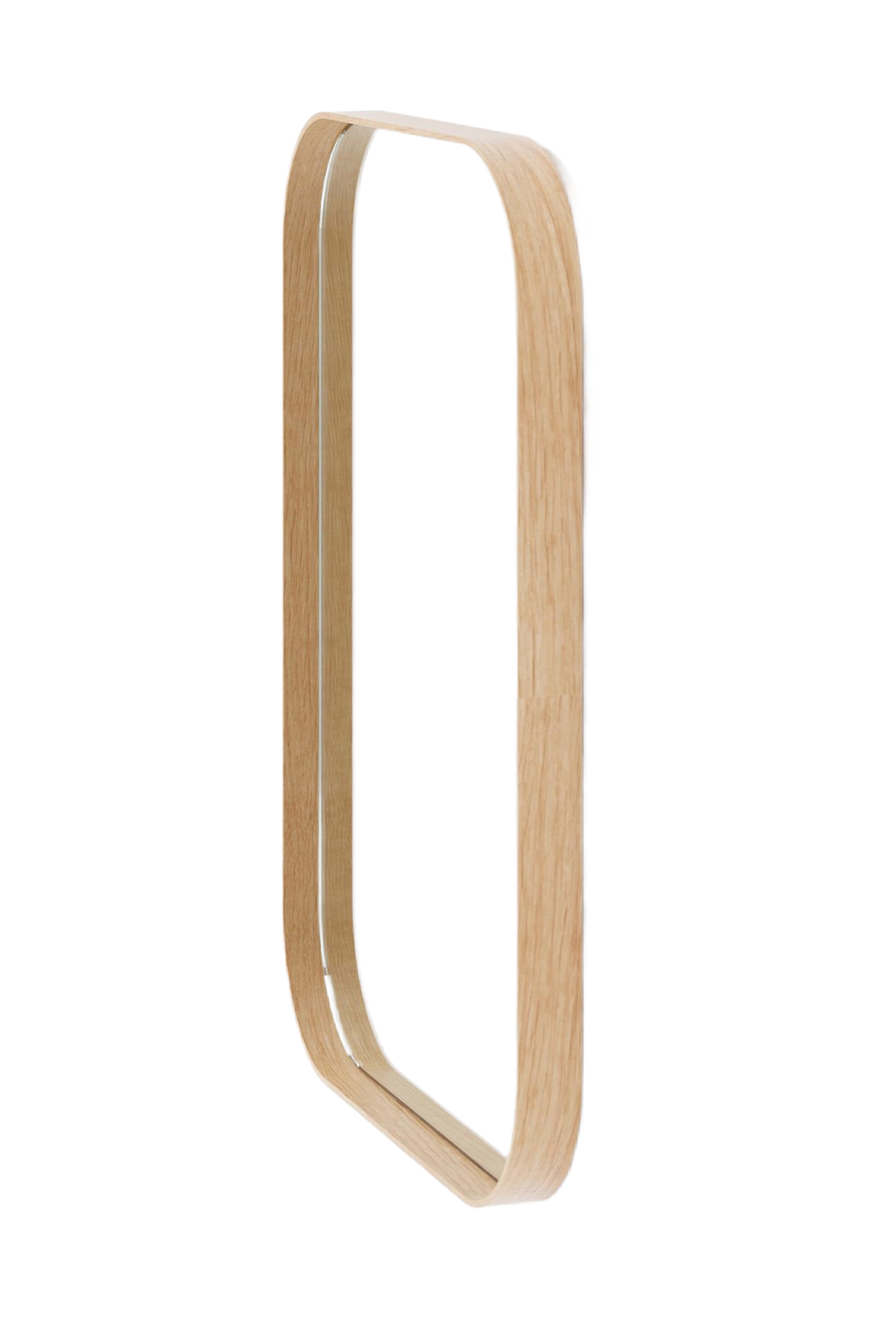 Natural Oak Rectangular Mirror | Wireworks Outlook | Oroa.com