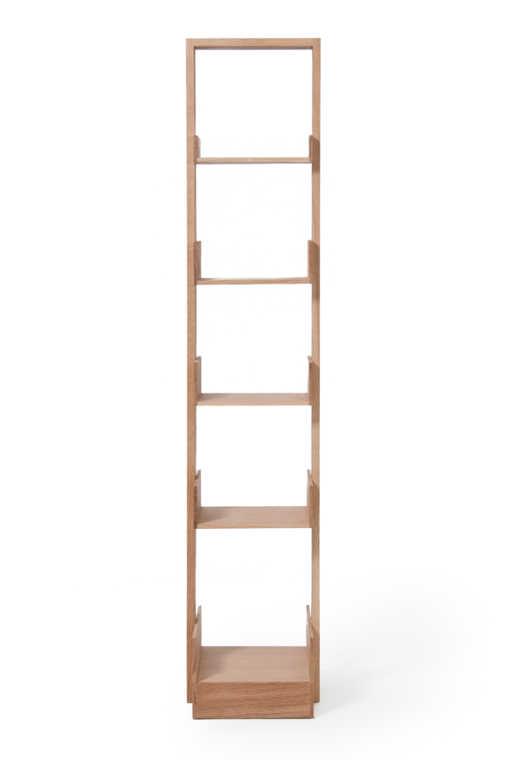 Wooden Five-Shelf Freestanding Bookcase | Wireworks Bookie | Oroa.com