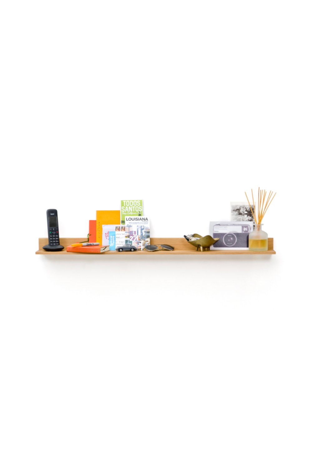 Wooden Wall Display Shelf | Wireworks Curio | Oroa.com