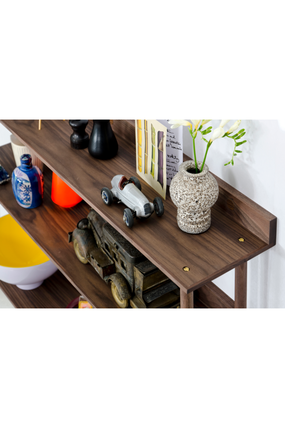 3 Level Wooden Wall Shelf | Wireworks Platform 3 | Oroa.com