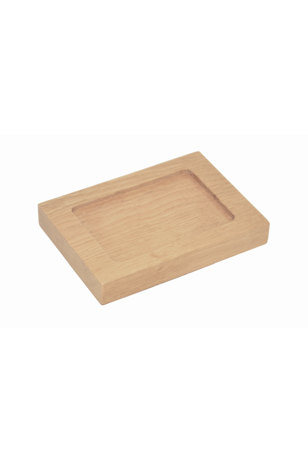 Rectangular Oak Soap Dish | Wireworks Mezza | Oroa.com