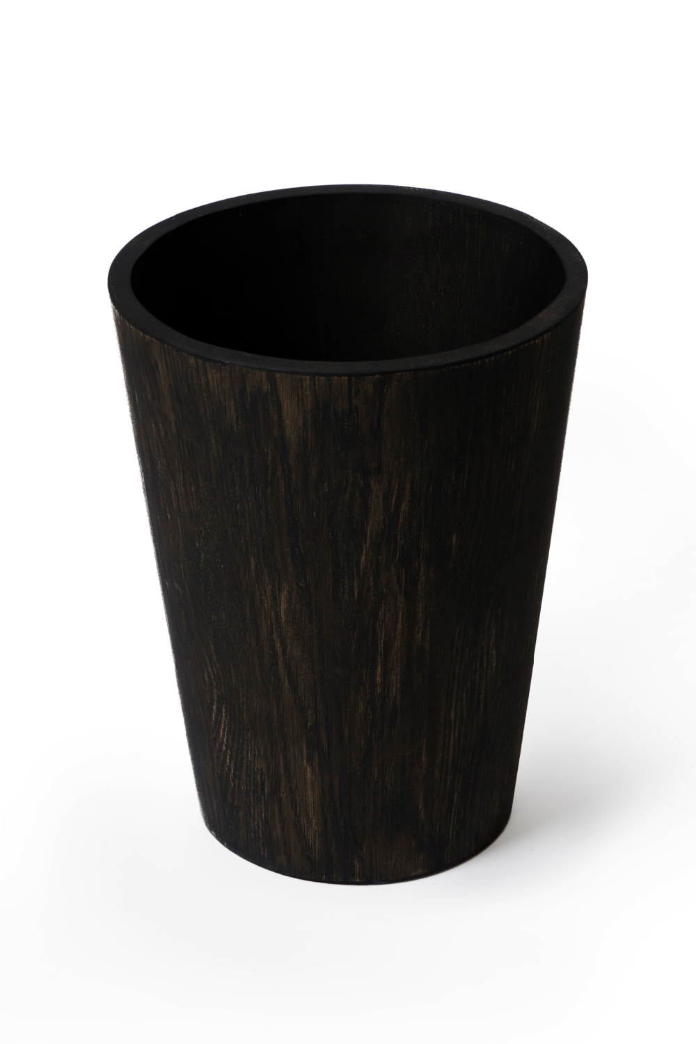 Round Oak Bathroom Bin | Wireworks Mezza | Oroa.com