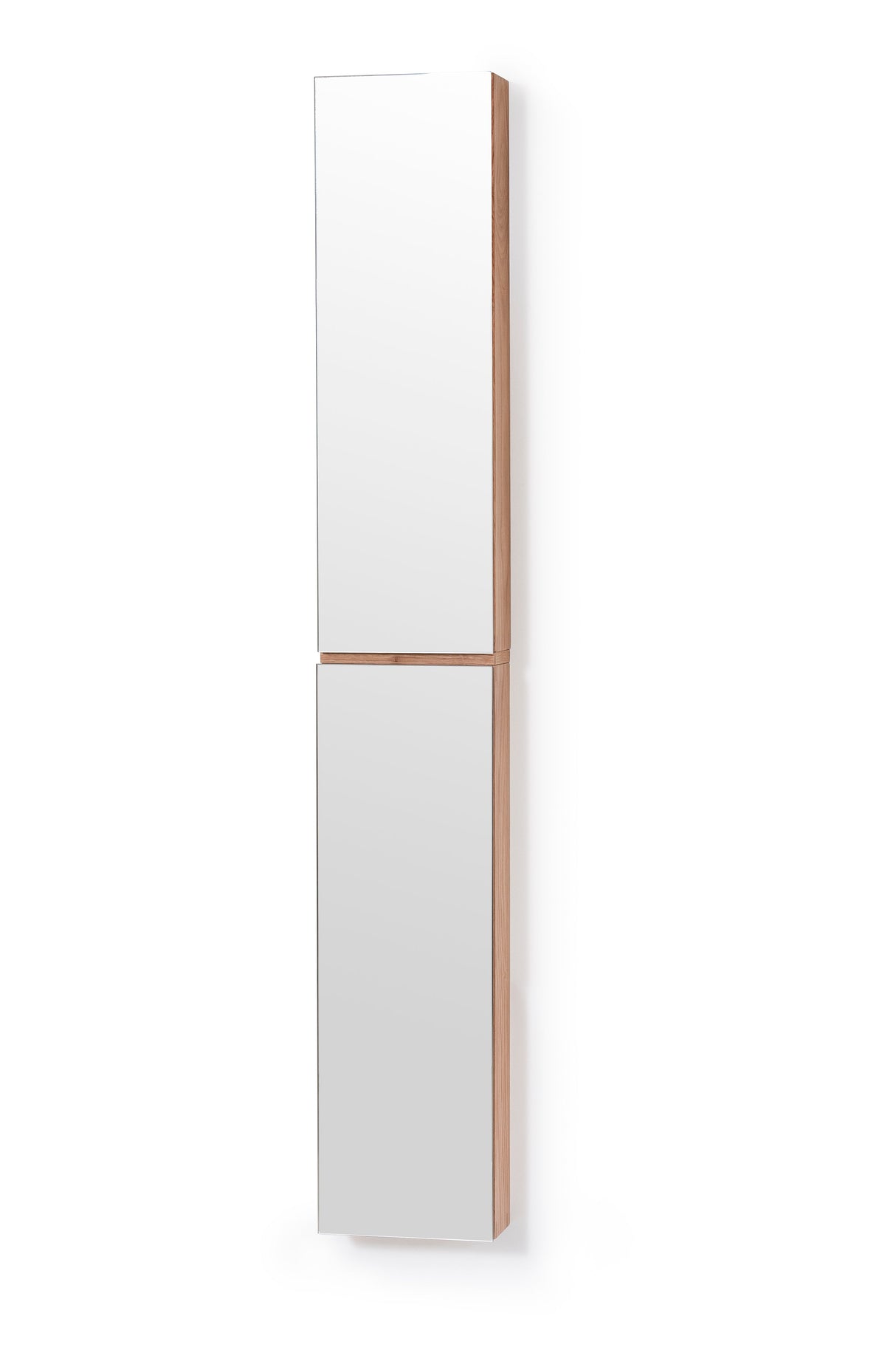 Oak Bathroom Cabinet with Mirror | Wireworks 1622 Zone | Oroa.com