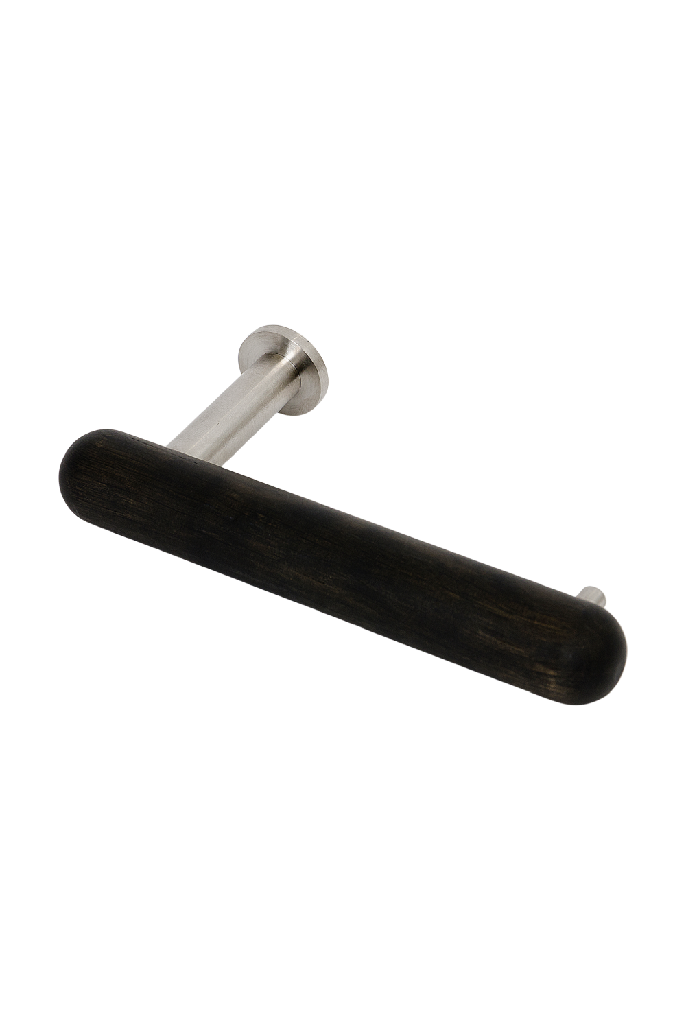 Black Wooden Toilet Roll Holder | Wireworks Yoku | Oroa.com