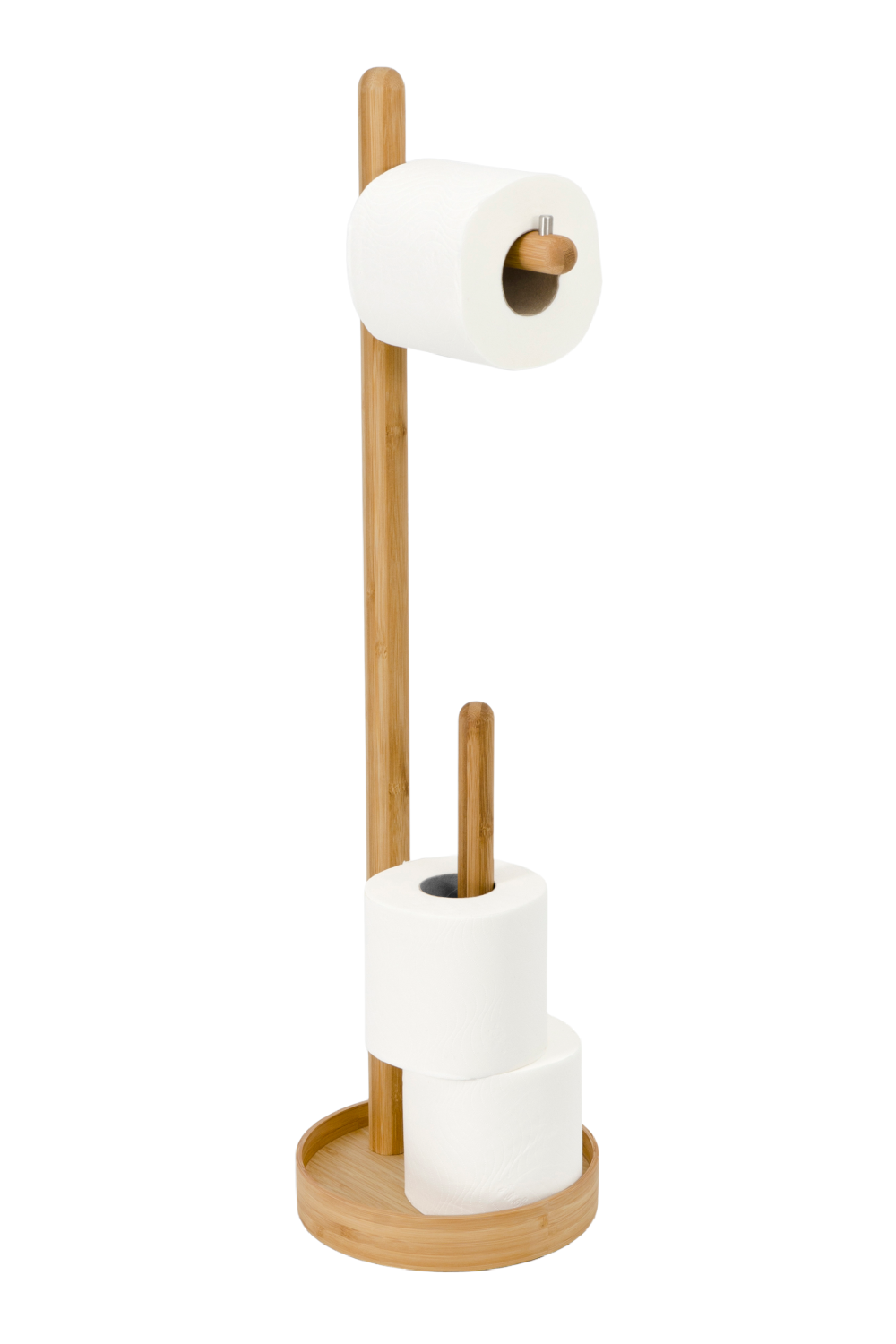 Wooden Minimalist Roll Holder | Wireworks Yoku | Oroa.com