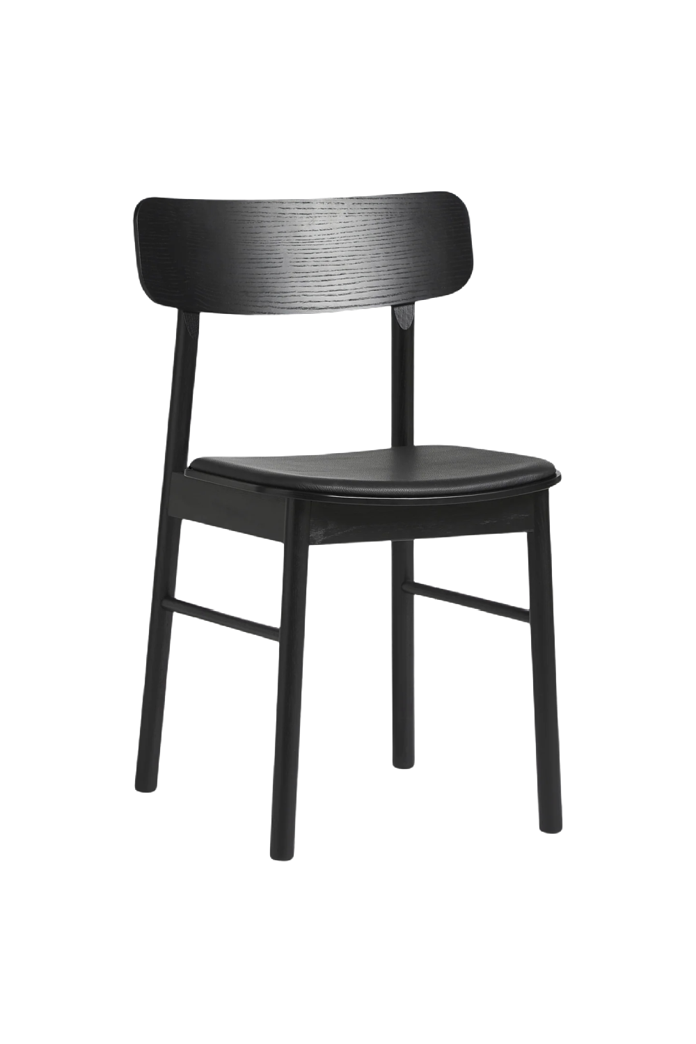 Leather Seat Dining Chair | WOUD Soma | OROA.com